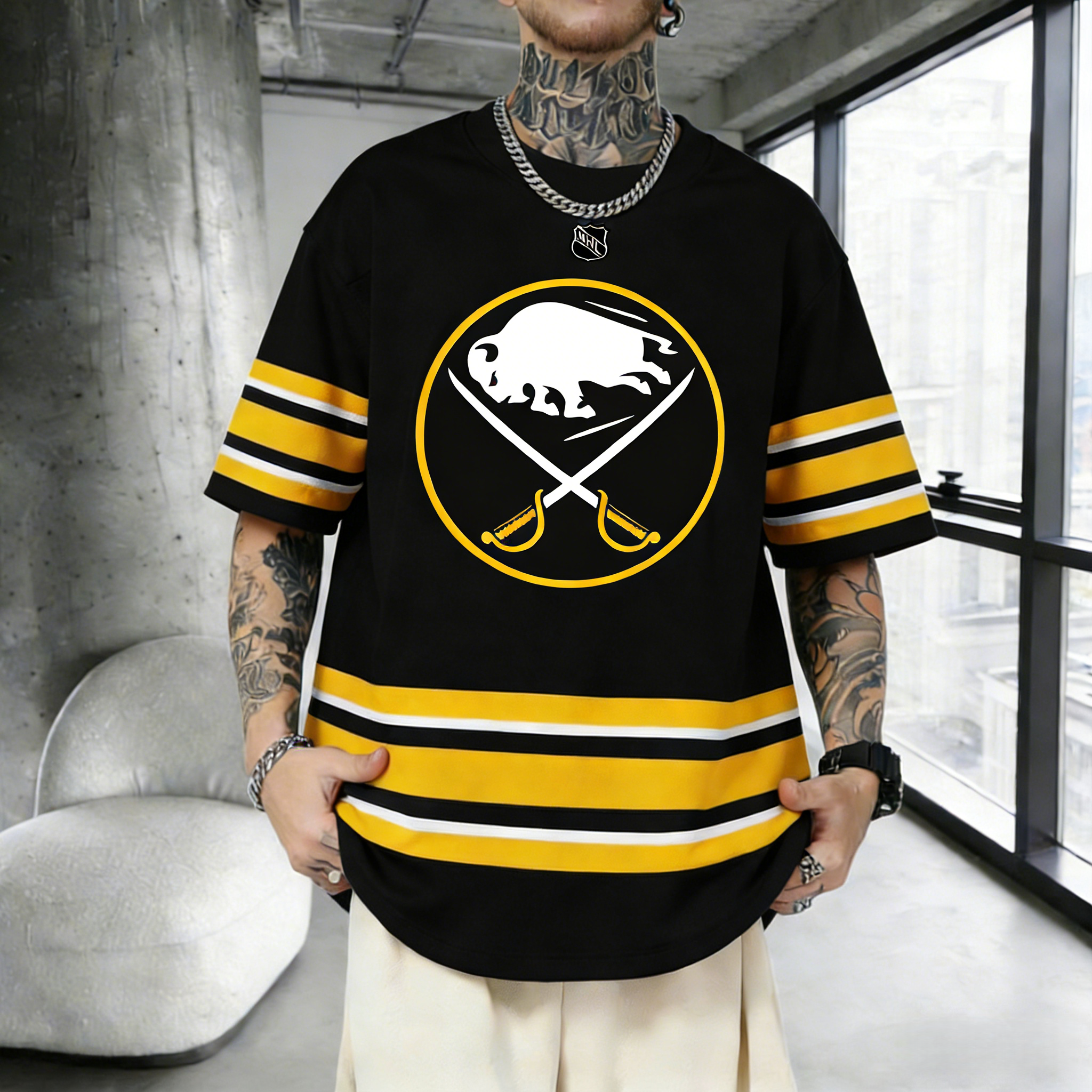 Unisex  "Buffalo sabres "  Inspired Trendy T-shirt