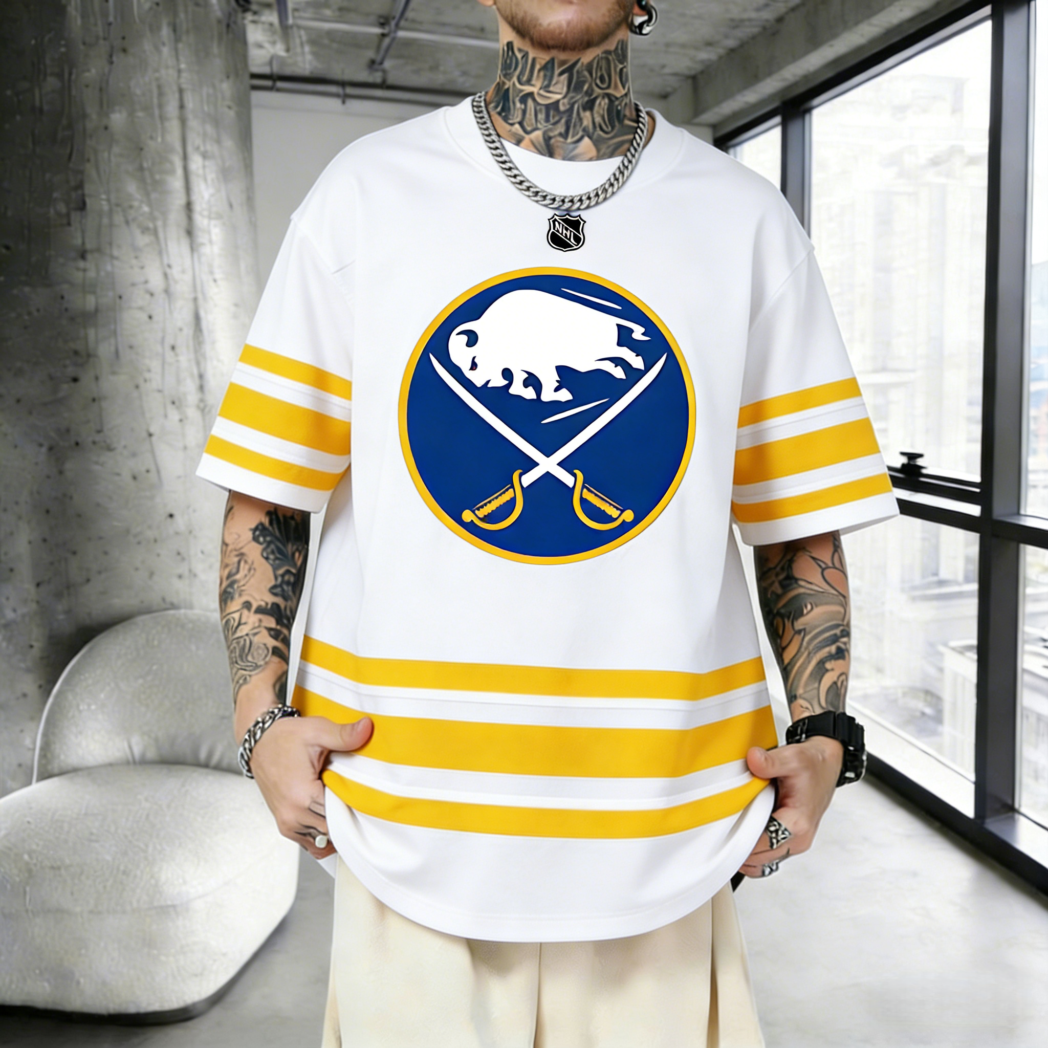 Unisex  "Buffalo sabres "  Inspired Trendy T-shirt