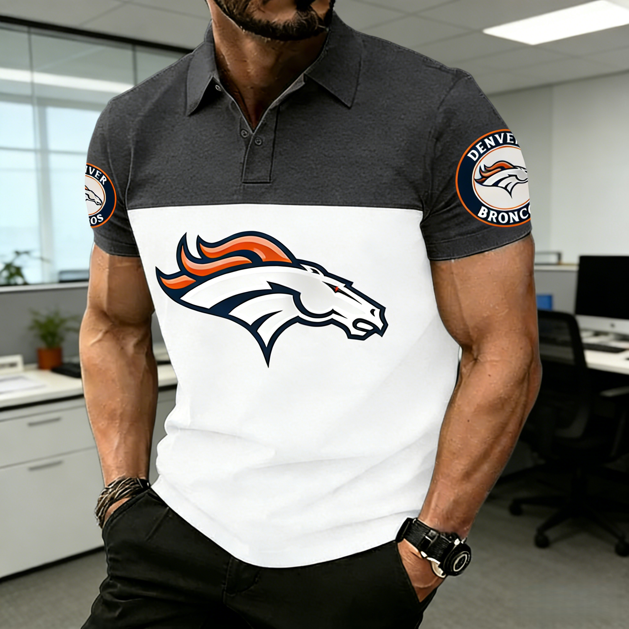 Unisex "Denver Broncos" Inspired Trendy T-shirt