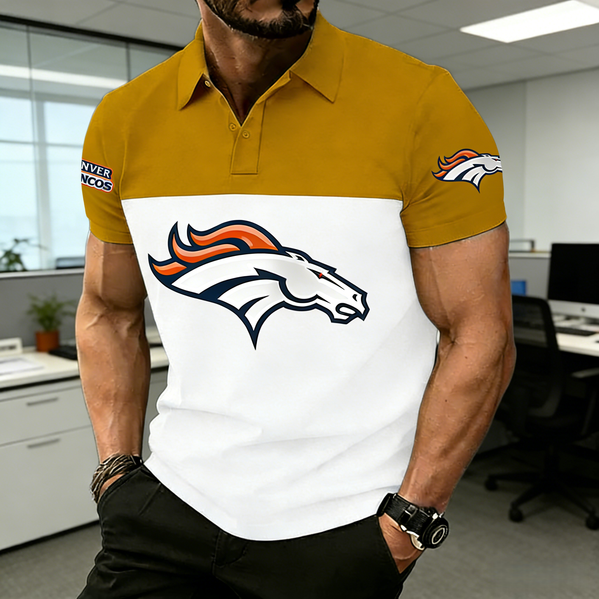 Unisex "Denver Broncos" Inspired Trendy T-shirt