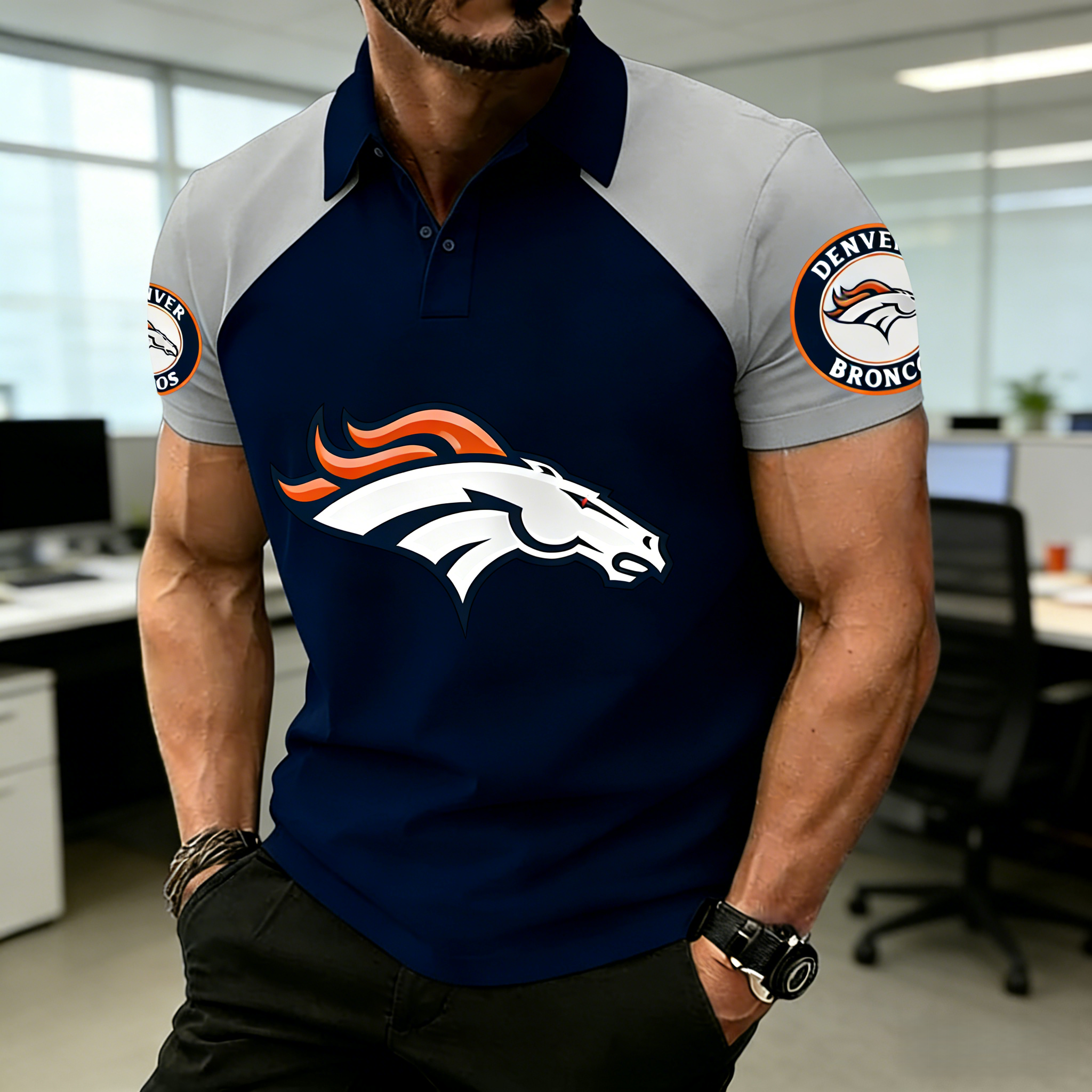Unisex "Denver Broncos" Inspired Trendy T-shirt