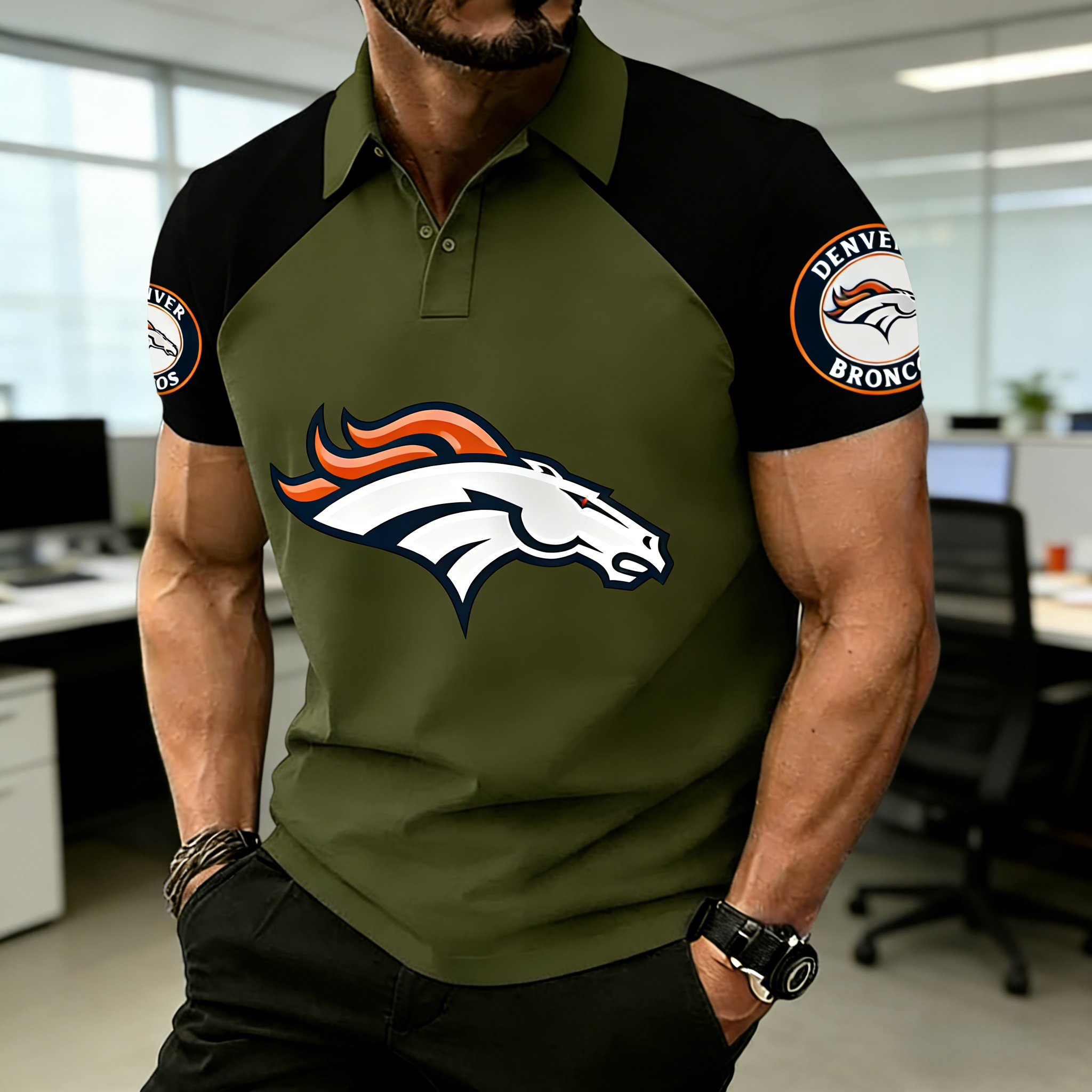 Unisex "Denver Broncos" Inspired Trendy T-shirt