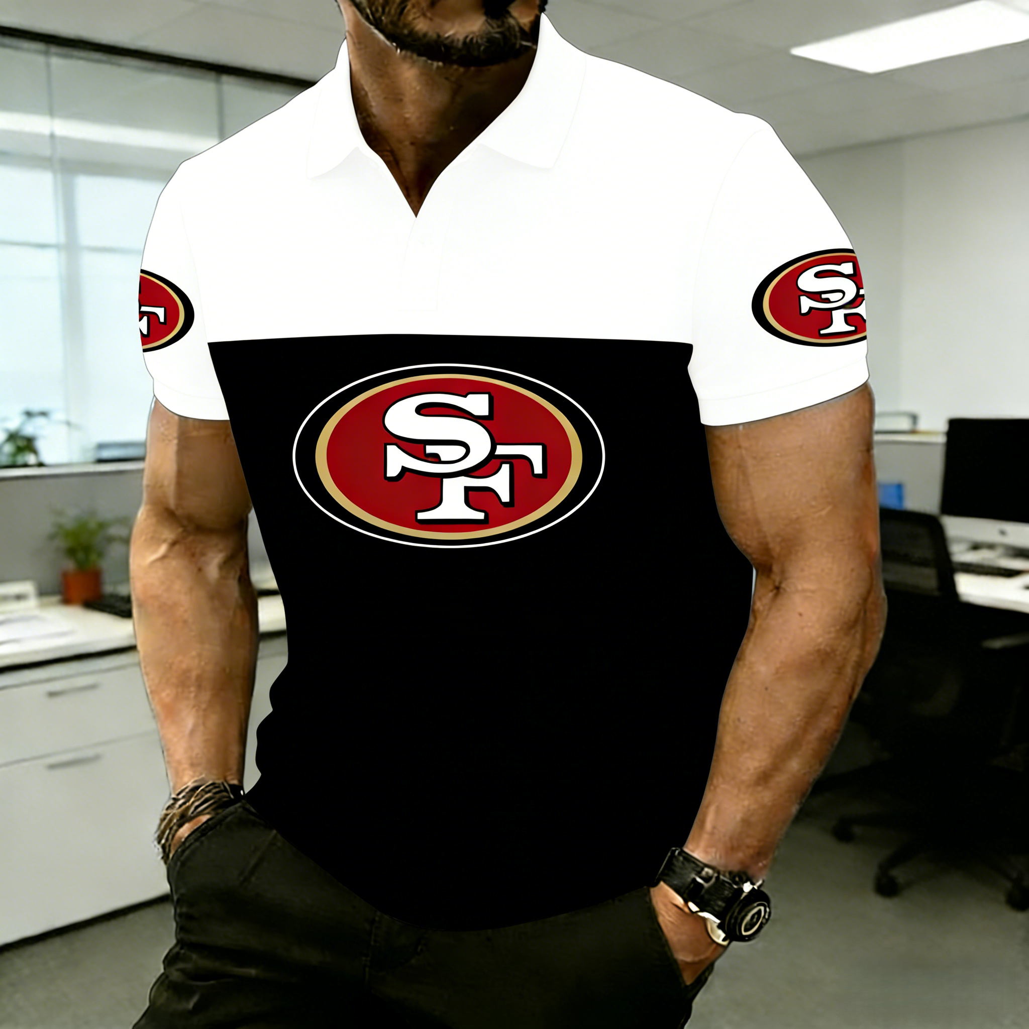 NFL San Francisco 49ers Premium Polo Shirt 