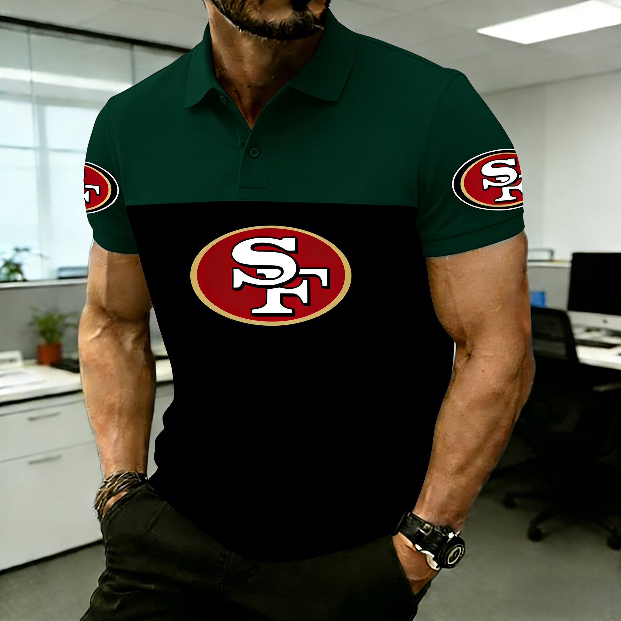 NFL San Francisco 49ers Premium Polo Shirt 