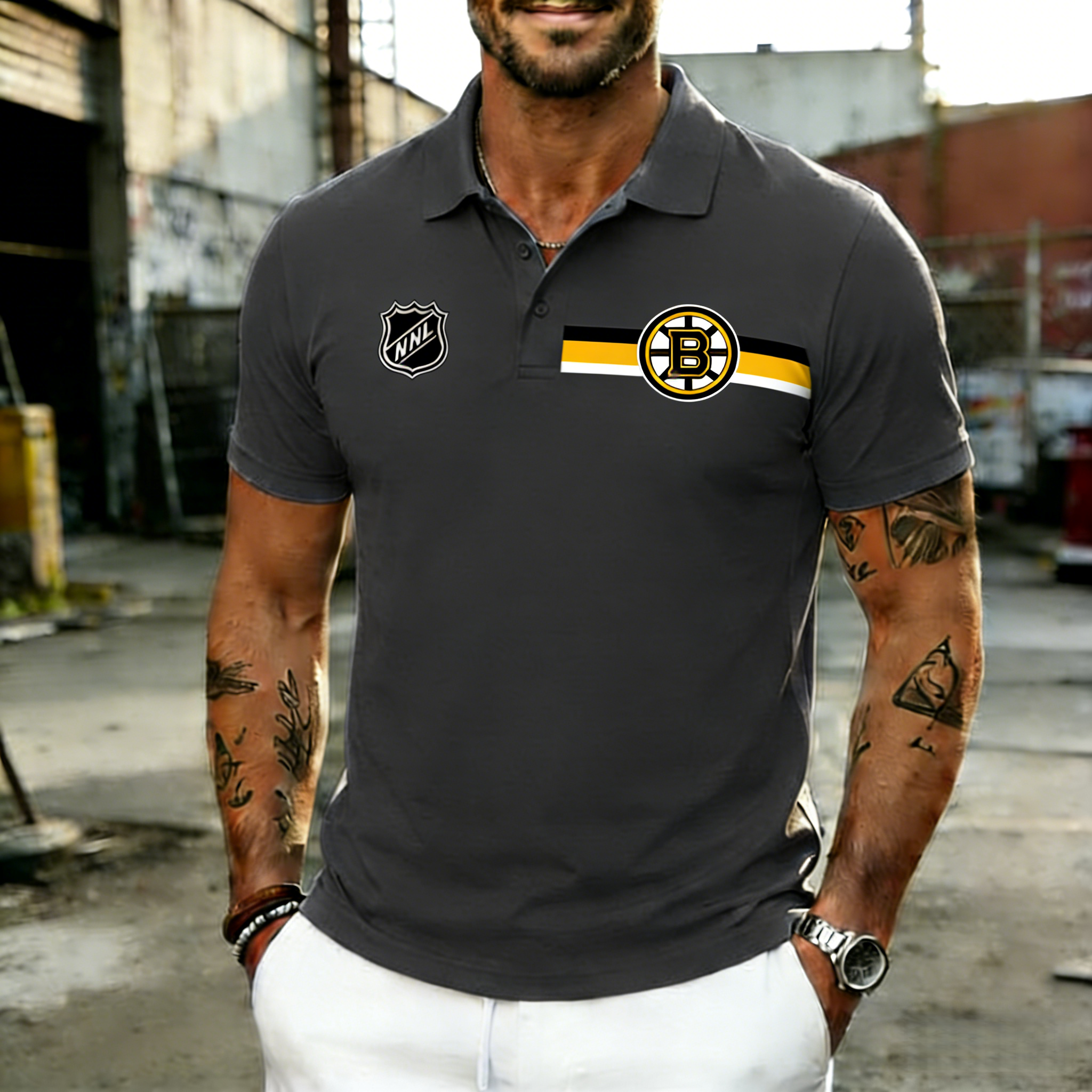 Boston Bruins Classic polo T-Shirt