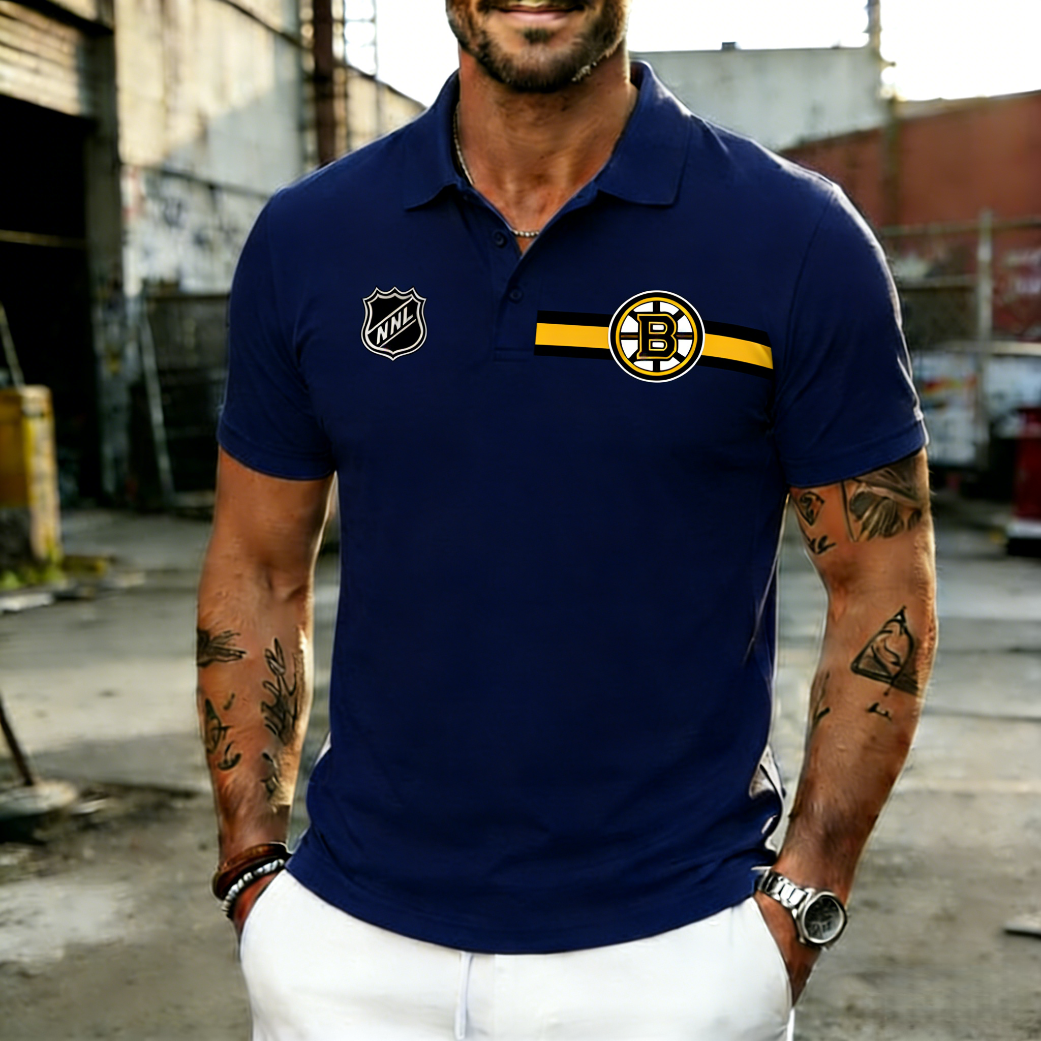 Boston Bruins Classic polo T-Shirt