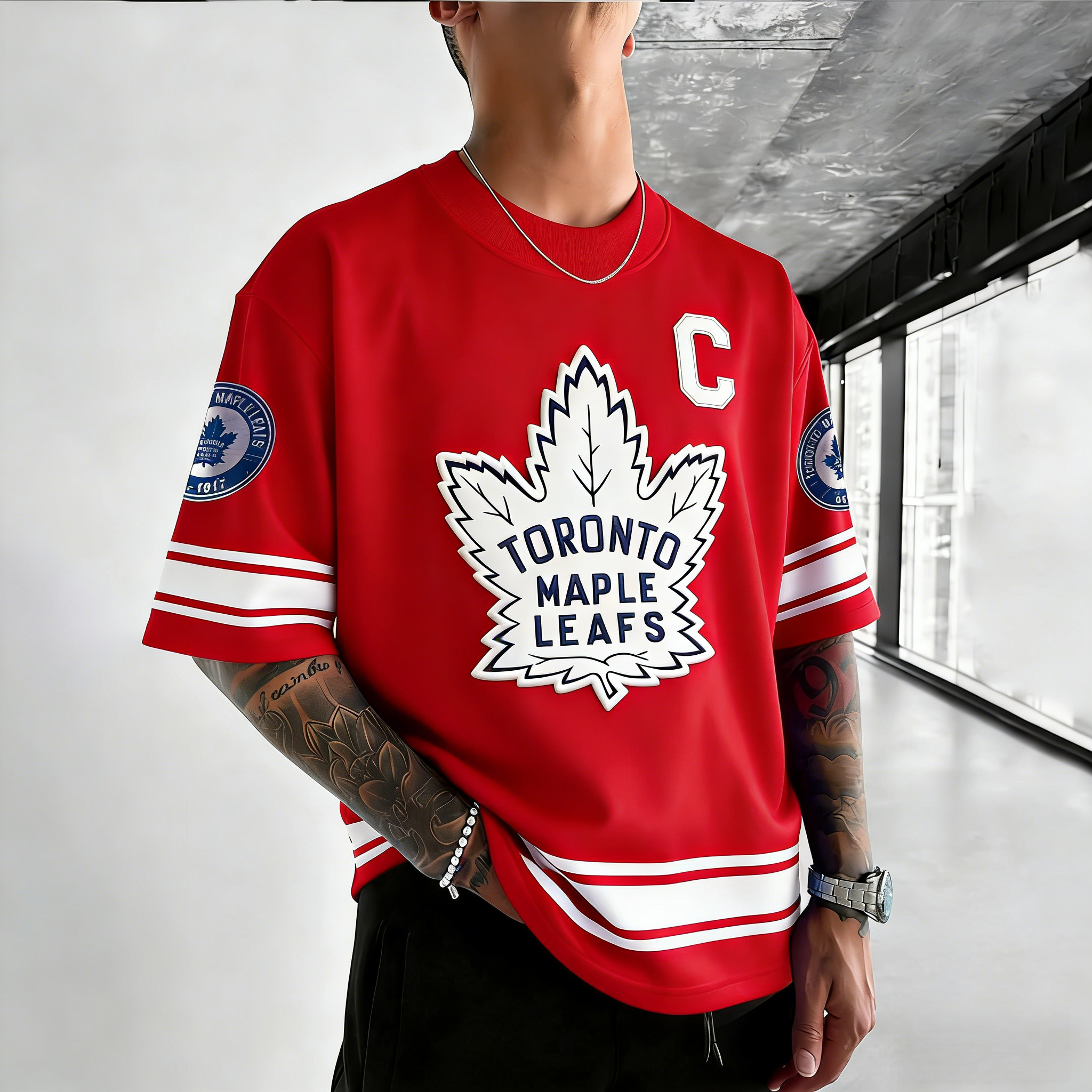 Unisex  "Toronto maple leafs"  Inspired Trendy T-shirt
