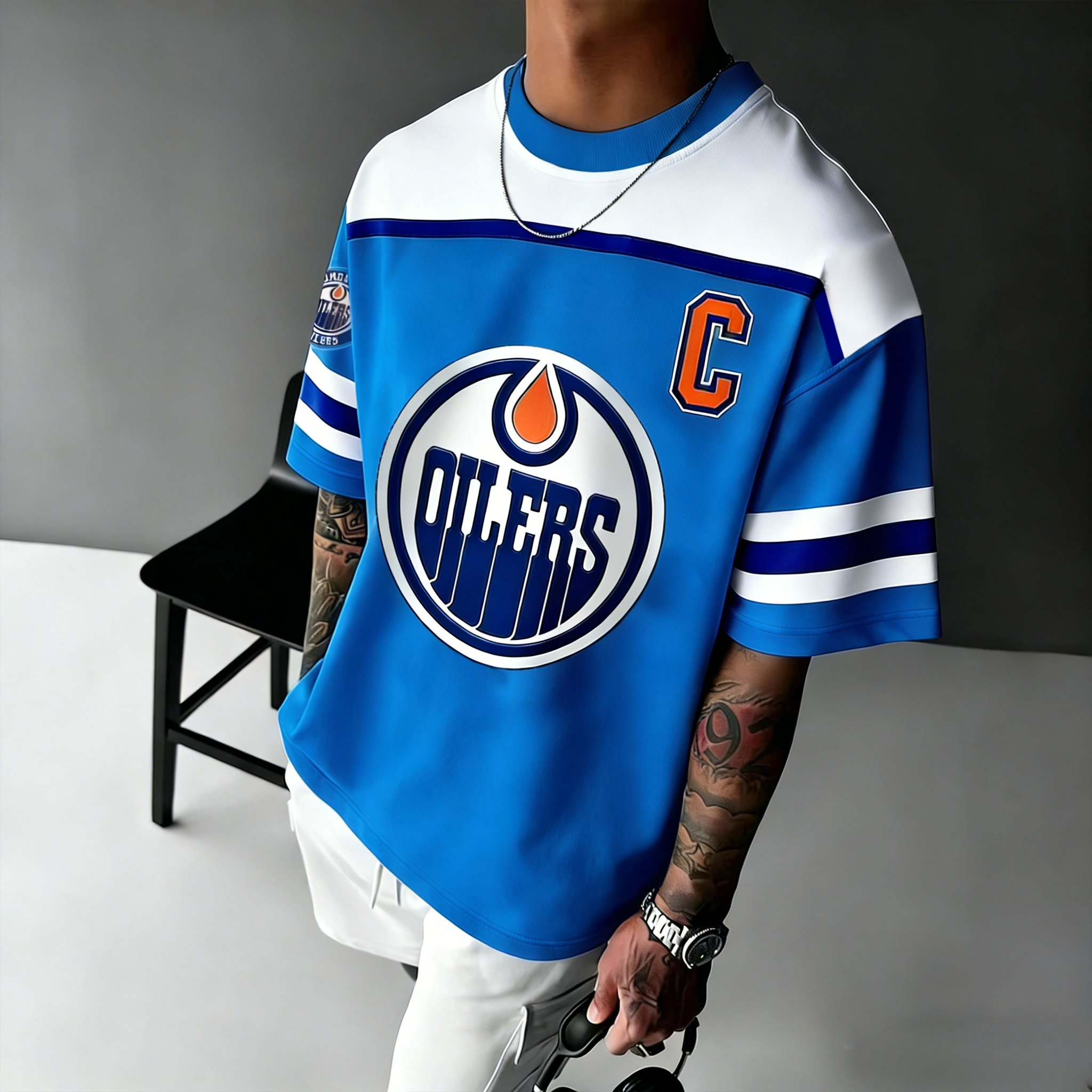 Unisex  "Edmonton Oilers"  Inspired Trendy T-shirt