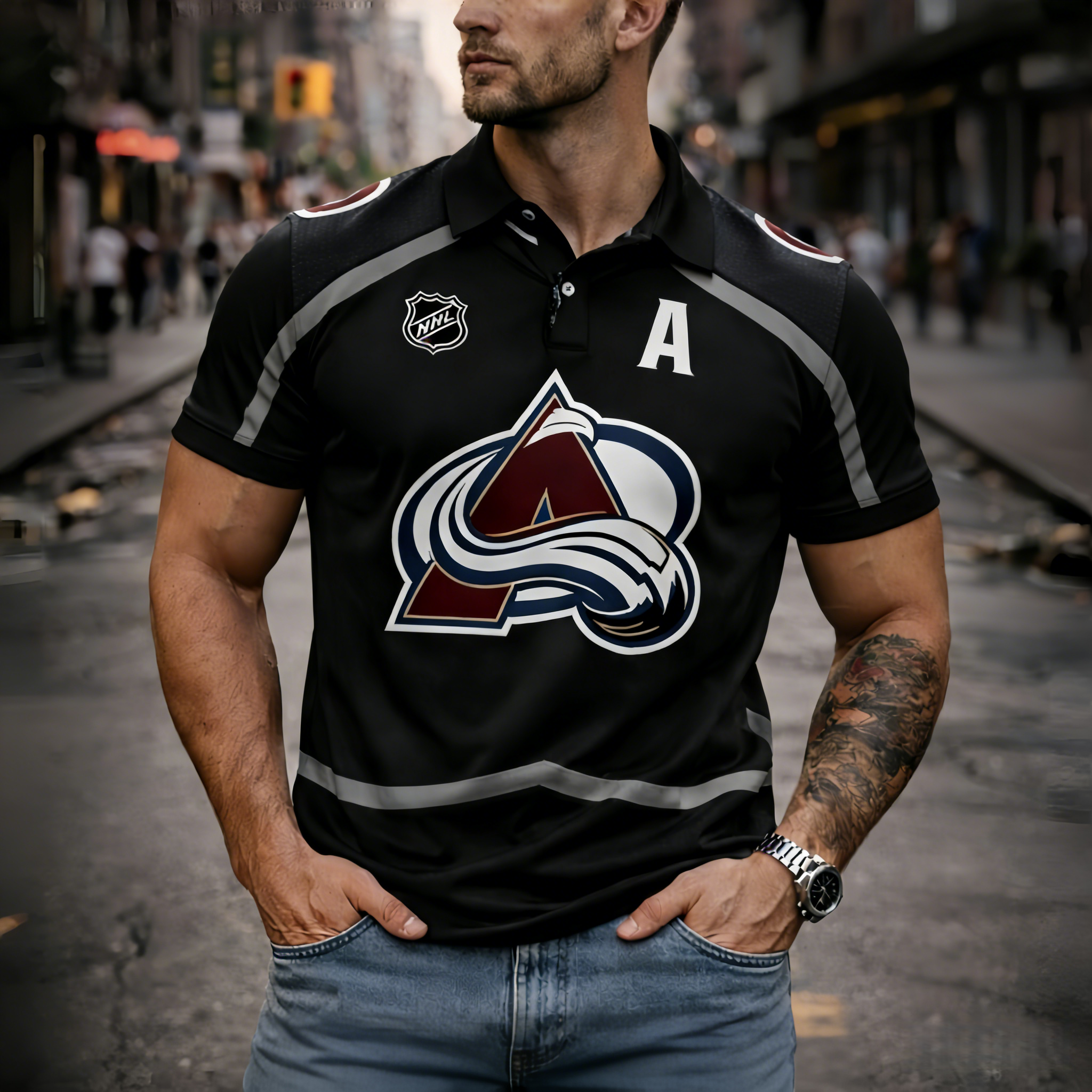 Colorado Avalanche Classic polo T-Shirt
