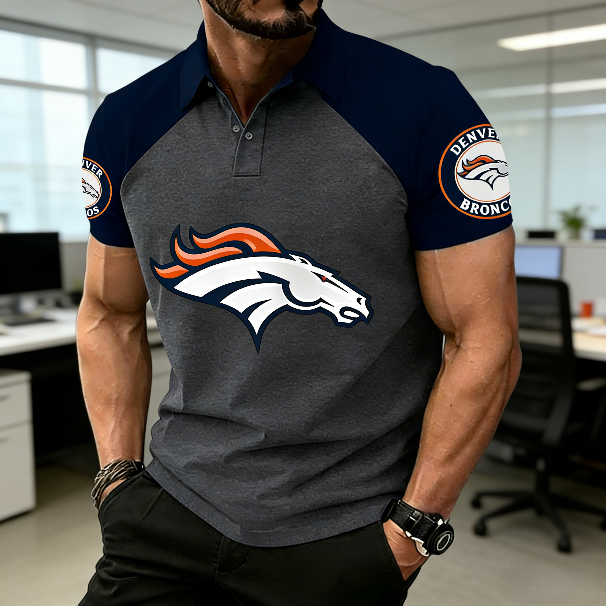 Unisex "Denver Broncos" Inspired Trendy T-shirt