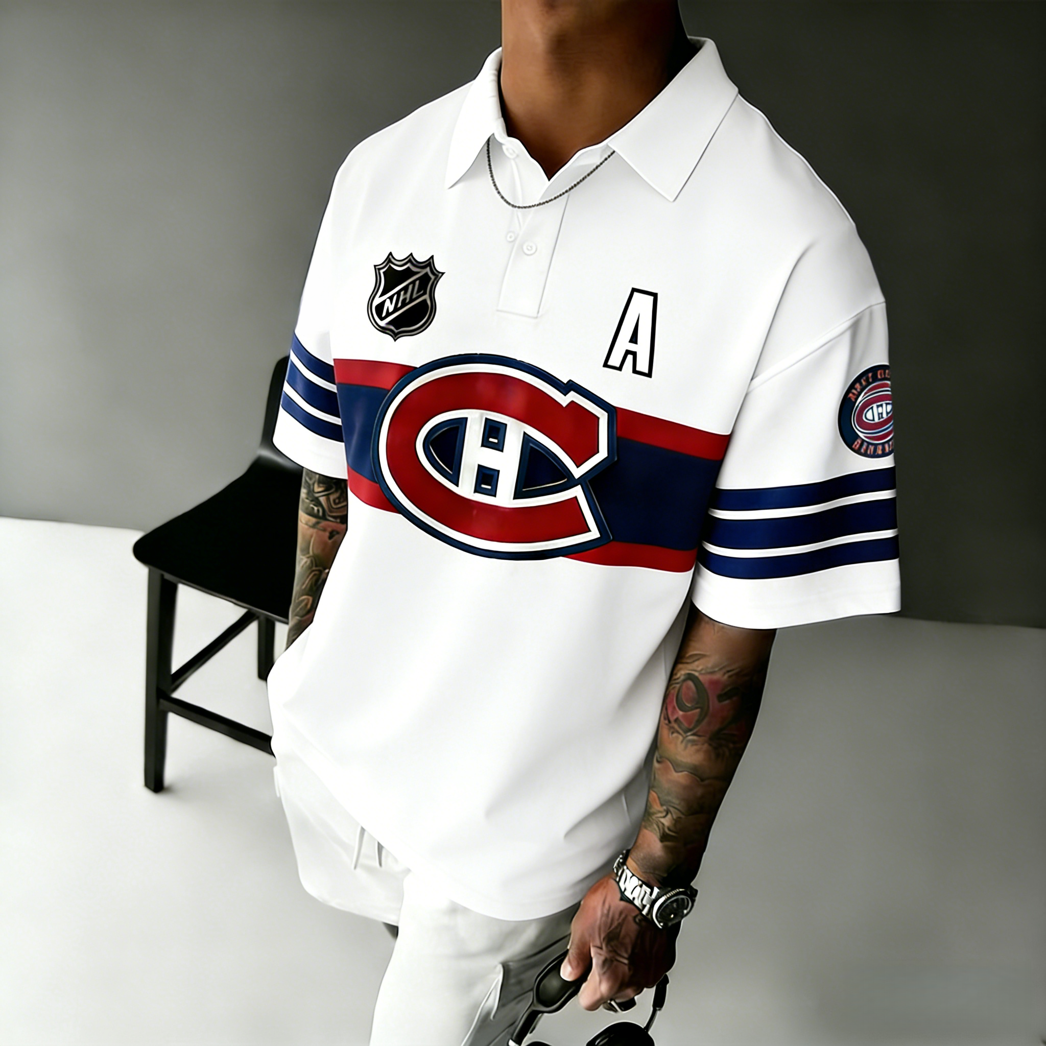 Montreal Canadiens "C" premium polo shirt