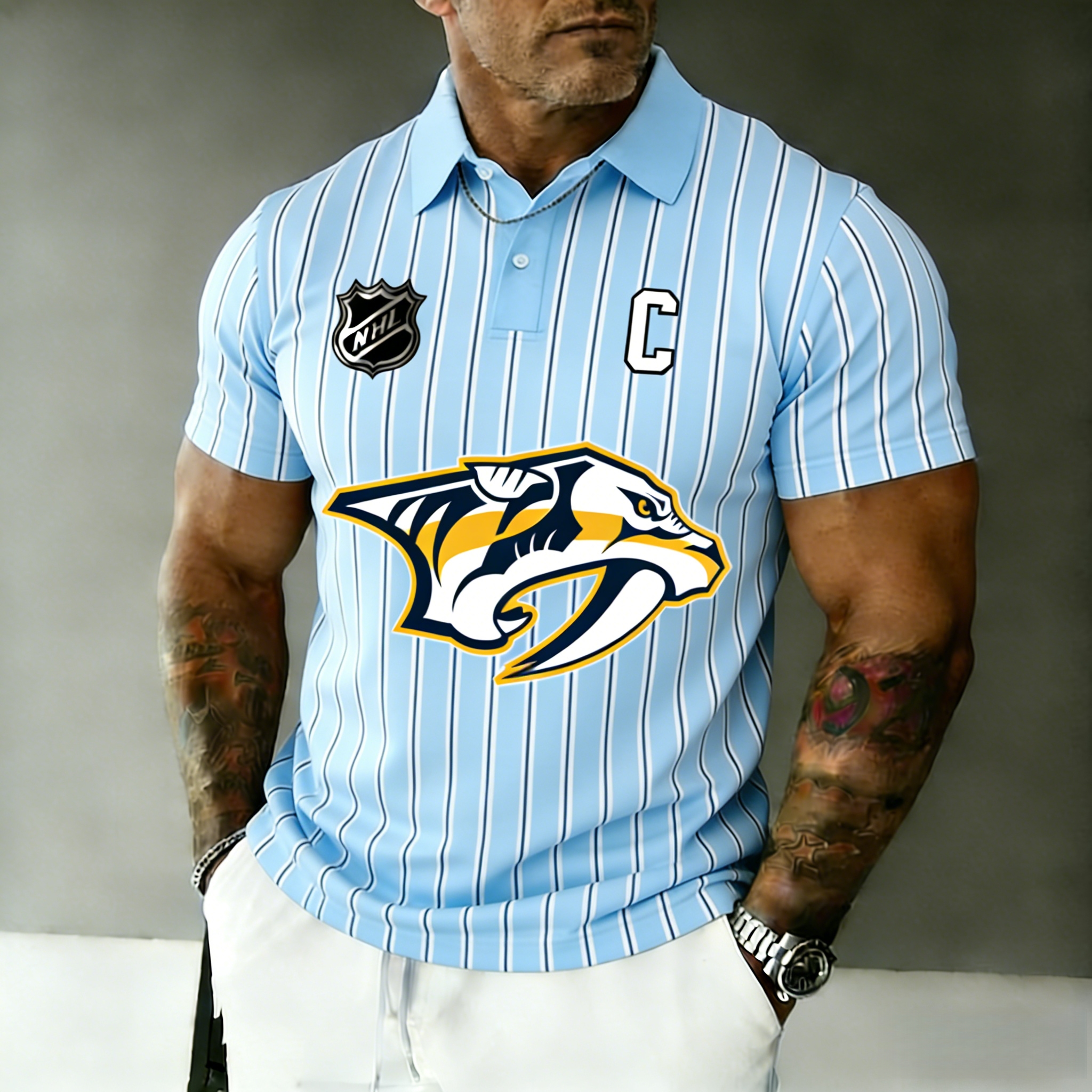 Nashville Predators captain's polo shirt