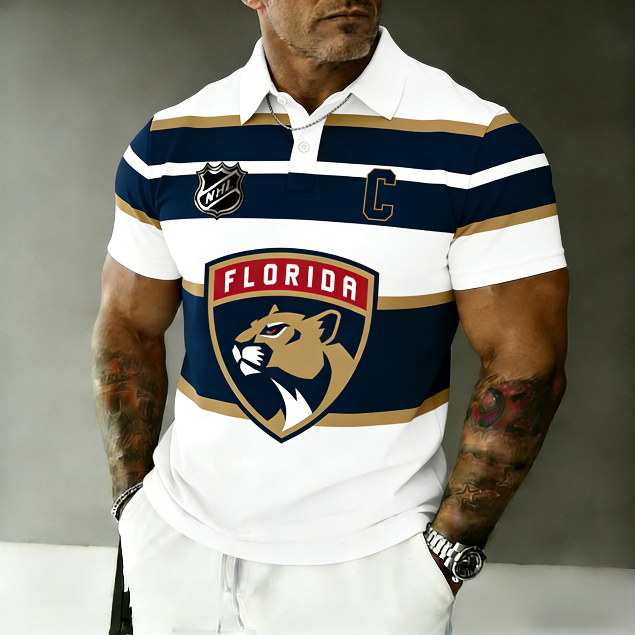 Florida Panthers captain's polo shirt