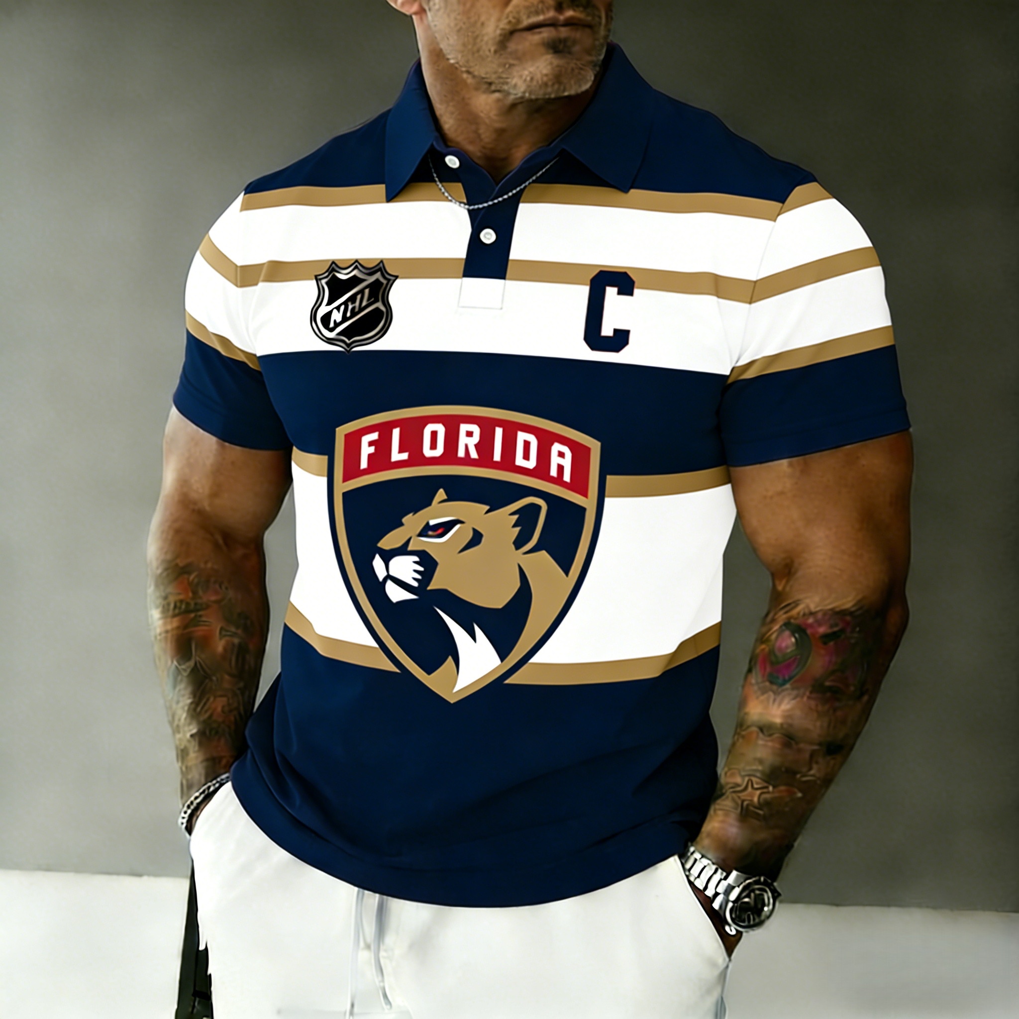 Florida Panthers captain's polo shirt