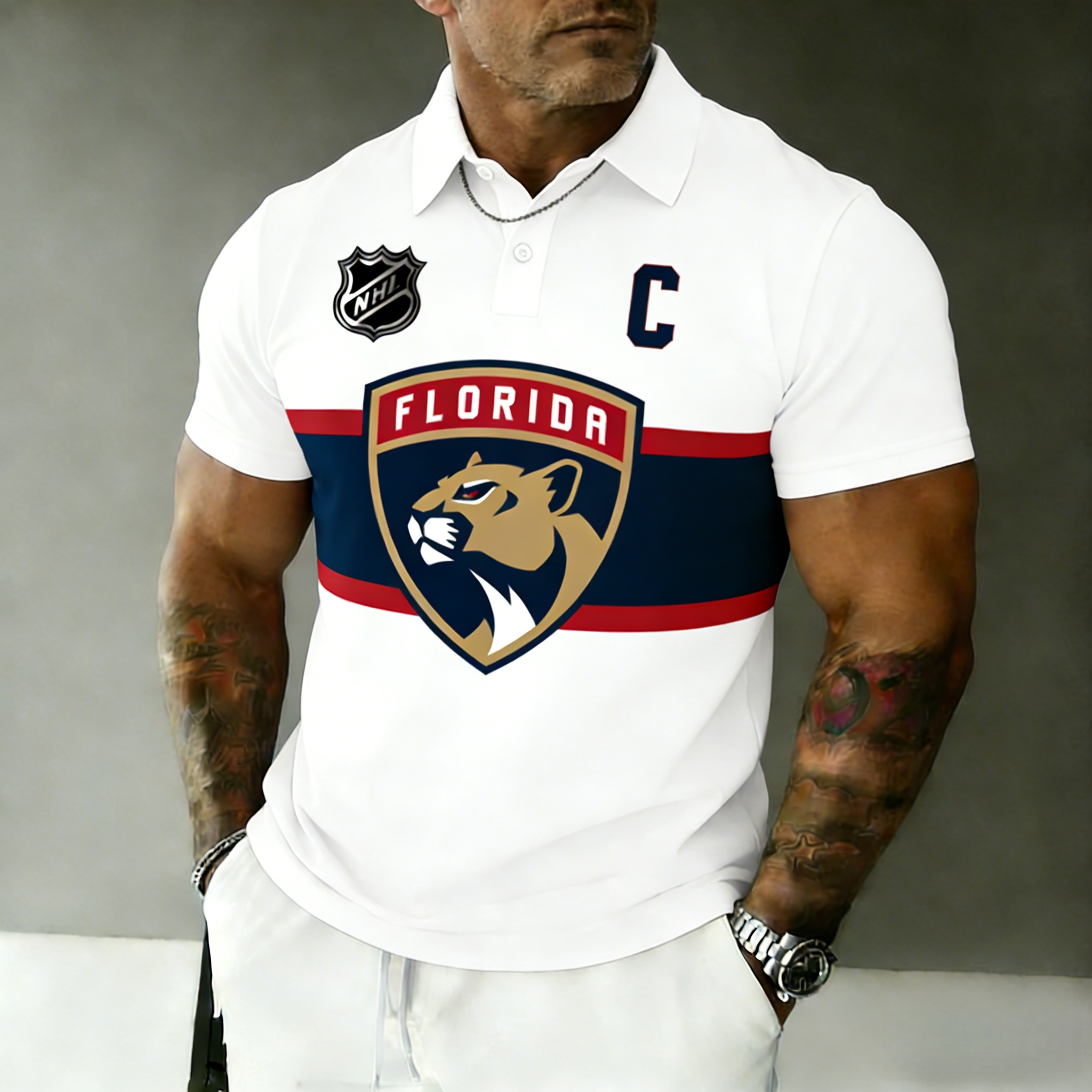 Florida Panthers captain's polo shirt