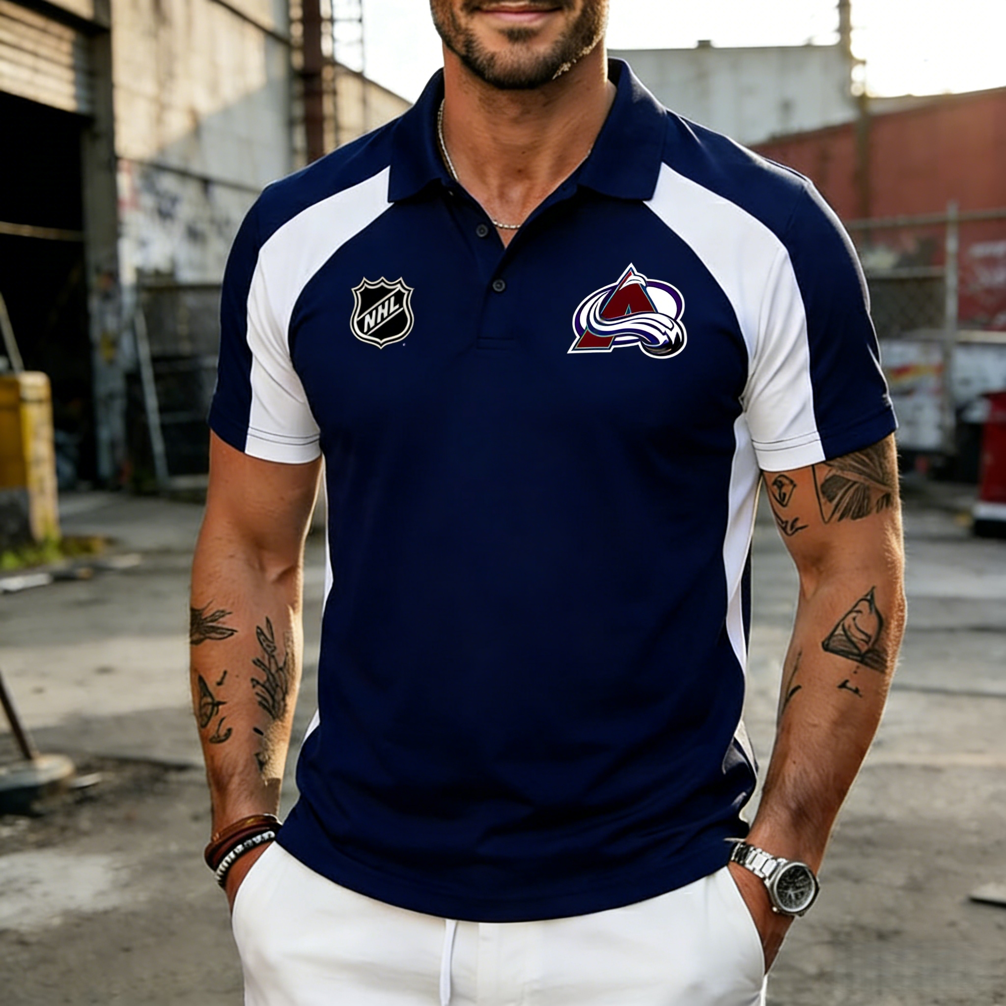 Colorado Avalanche Classic polo T-Shirt