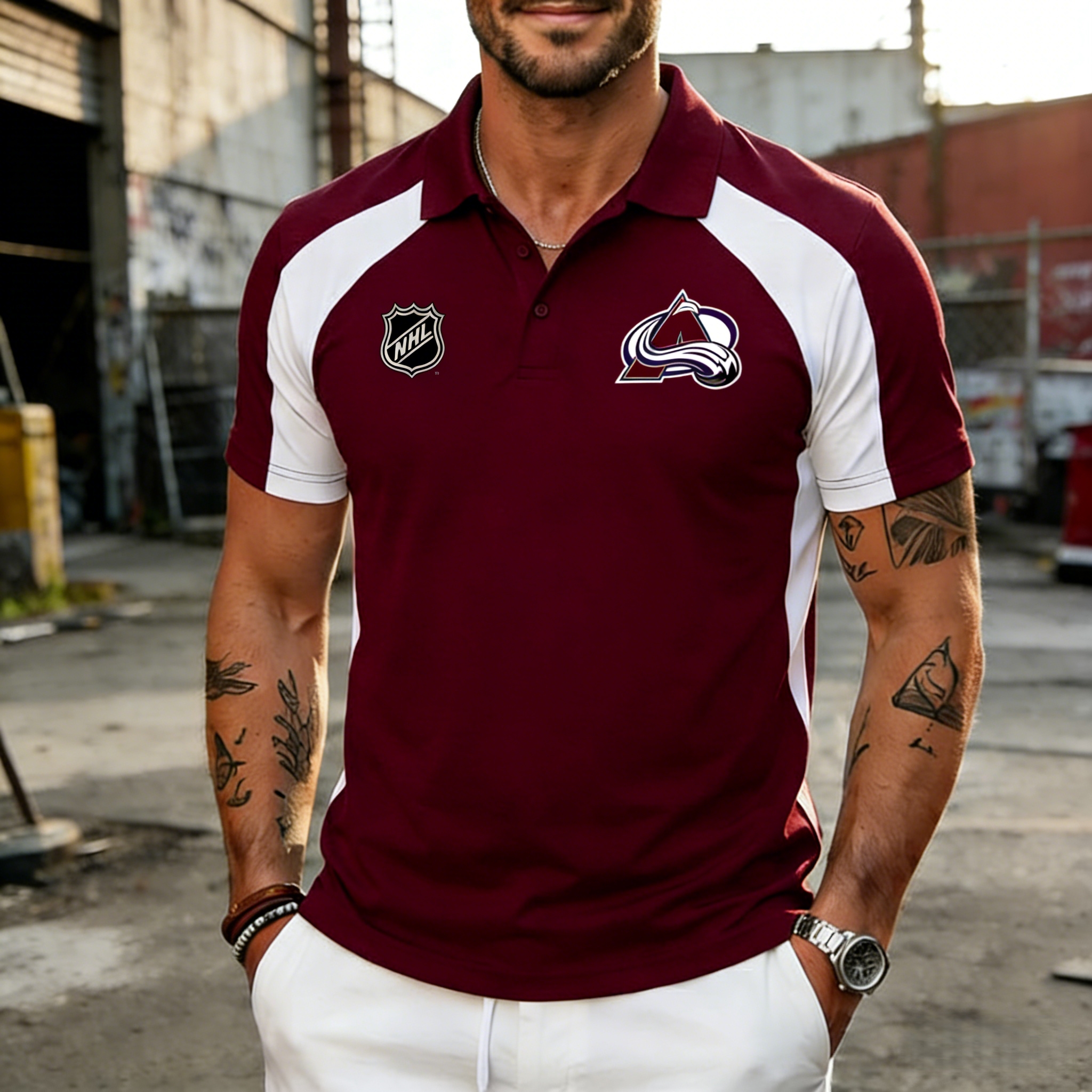 Colorado Avalanche Classic polo T-Shirt