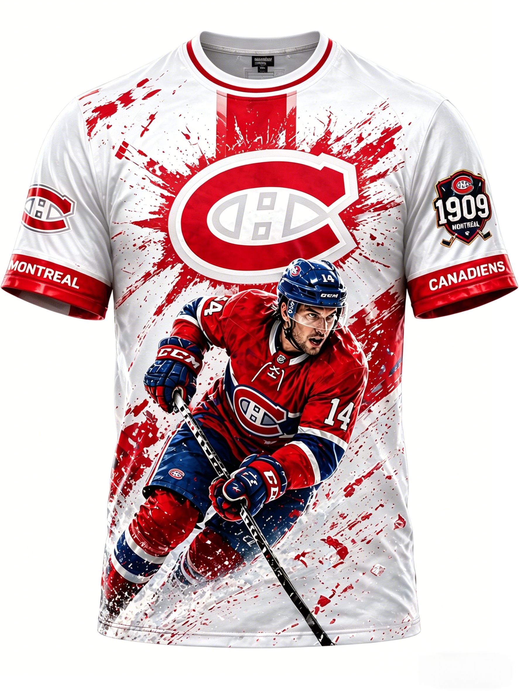 Unisex"Montreal Canadiens"Inspired Trendy T-shirt