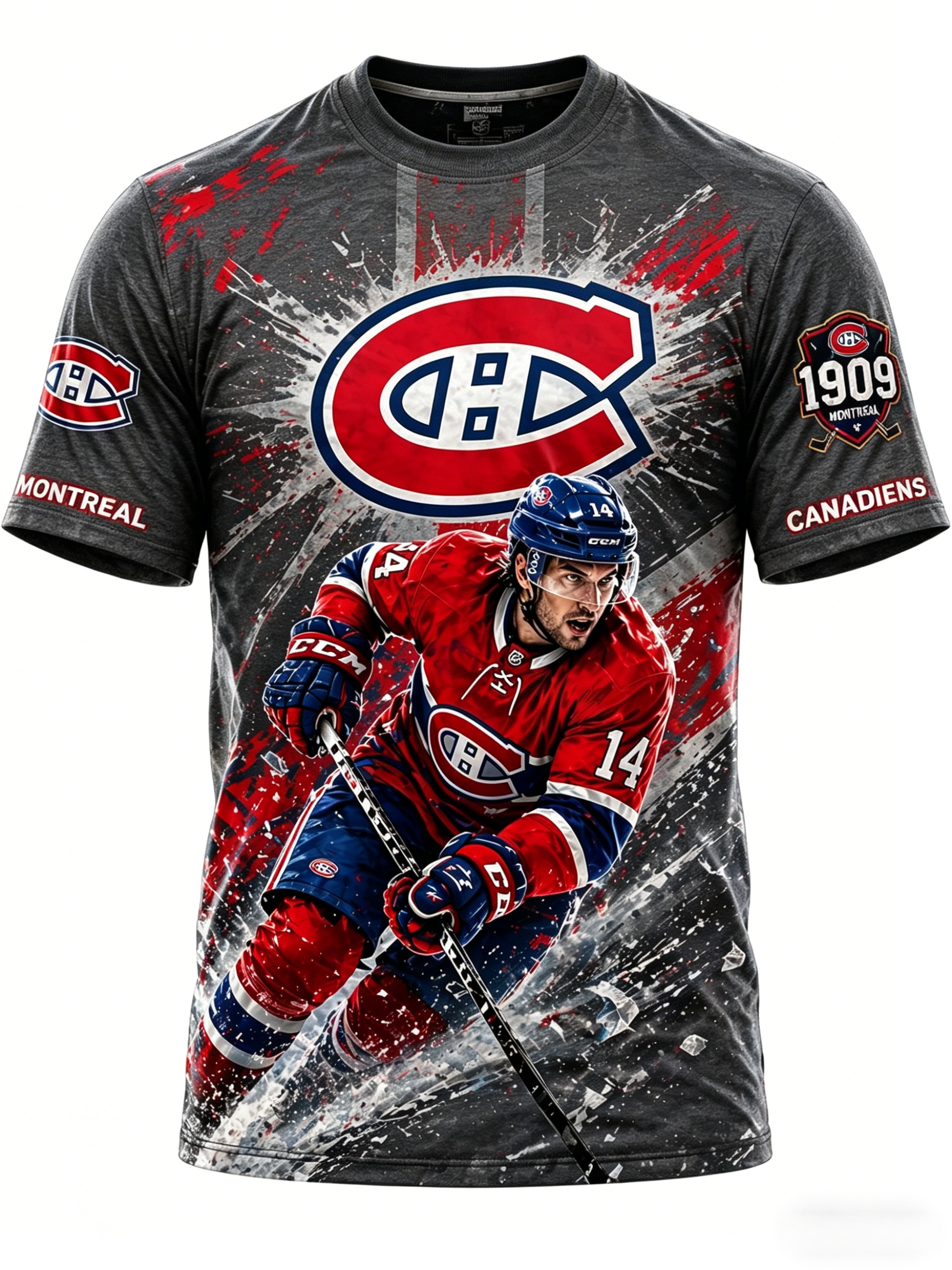 Unisex"Montreal Canadiens"Inspired Trendy T-shirt