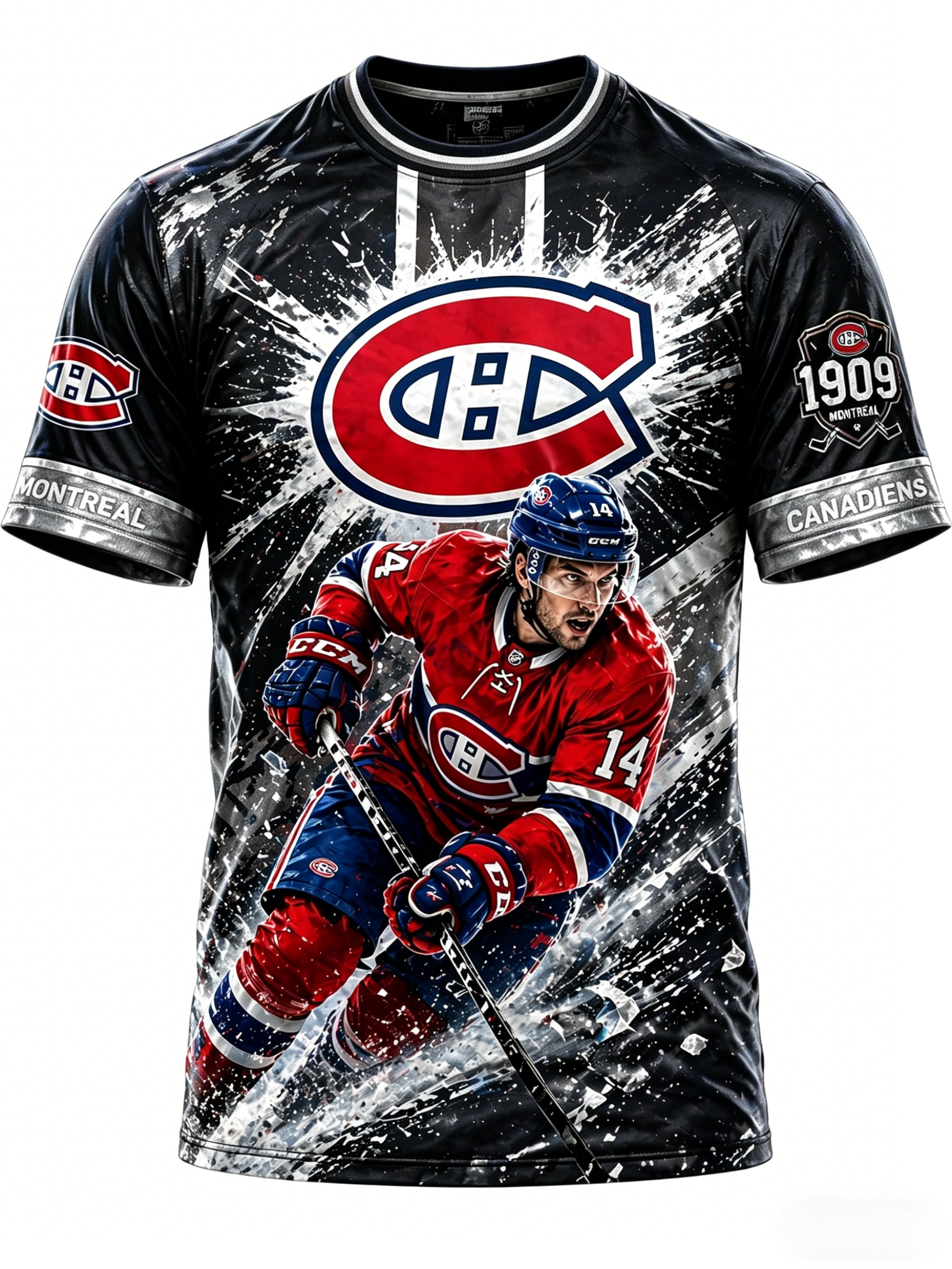Unisex"Montreal Canadiens"Inspired Trendy T-shirt