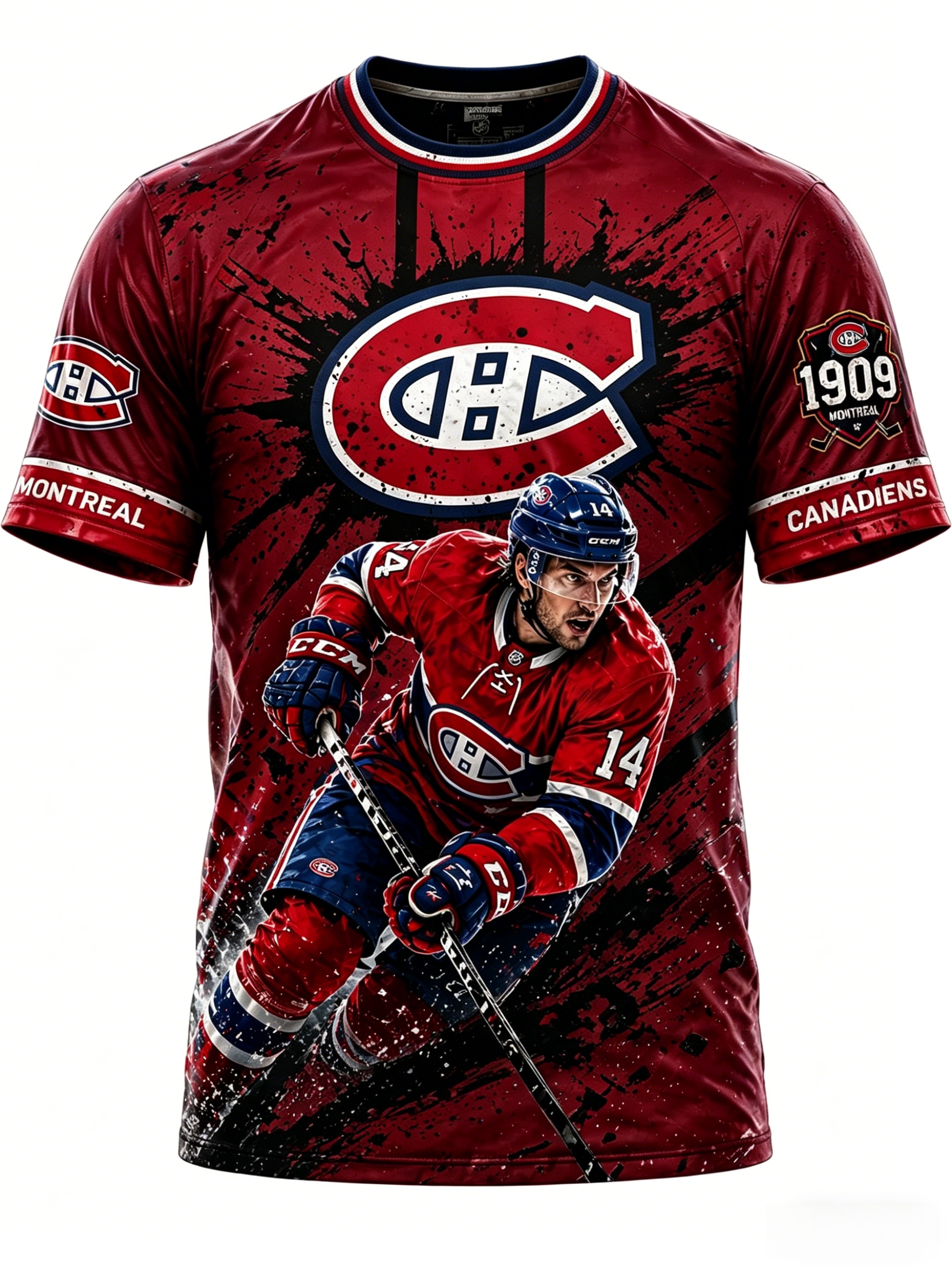 Unisex"Montreal Canadiens"Inspired Trendy T-shirt
