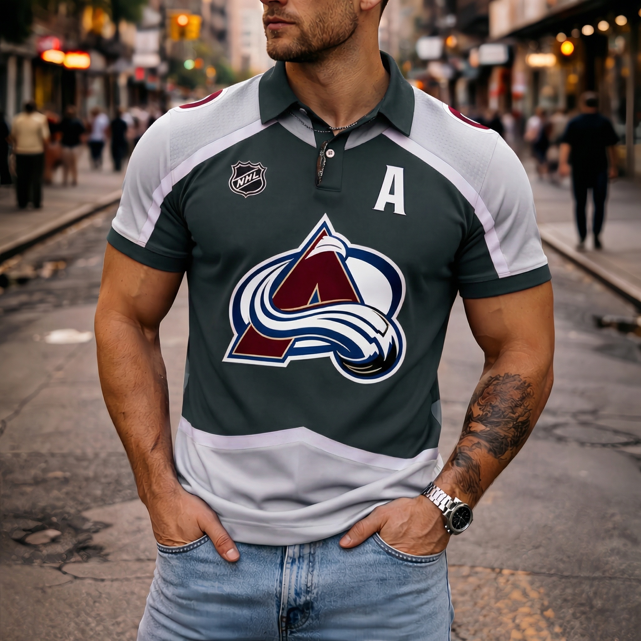Colorado Avalanche Classic polo T-Shirt