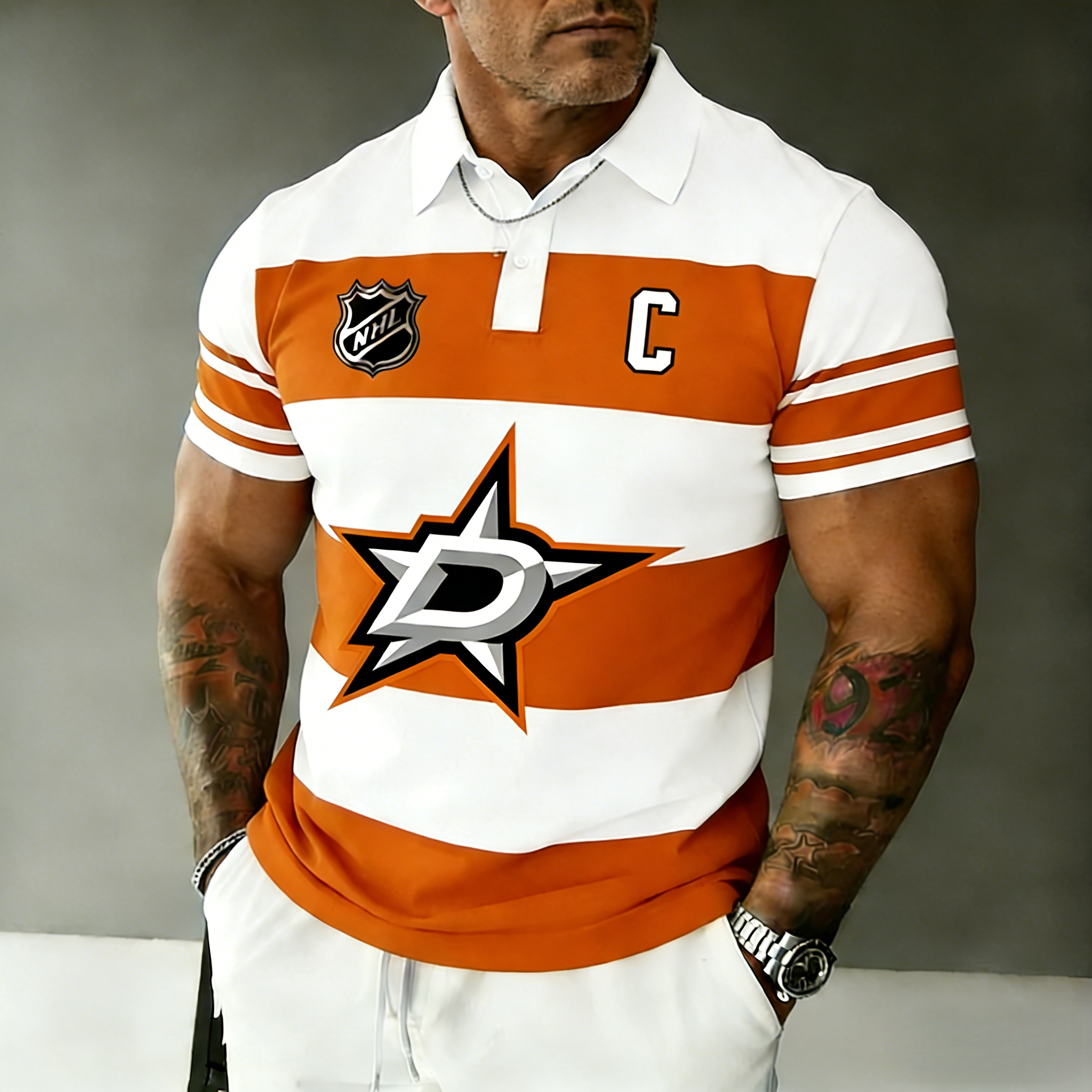 Dallas Stars captain's polo shirt