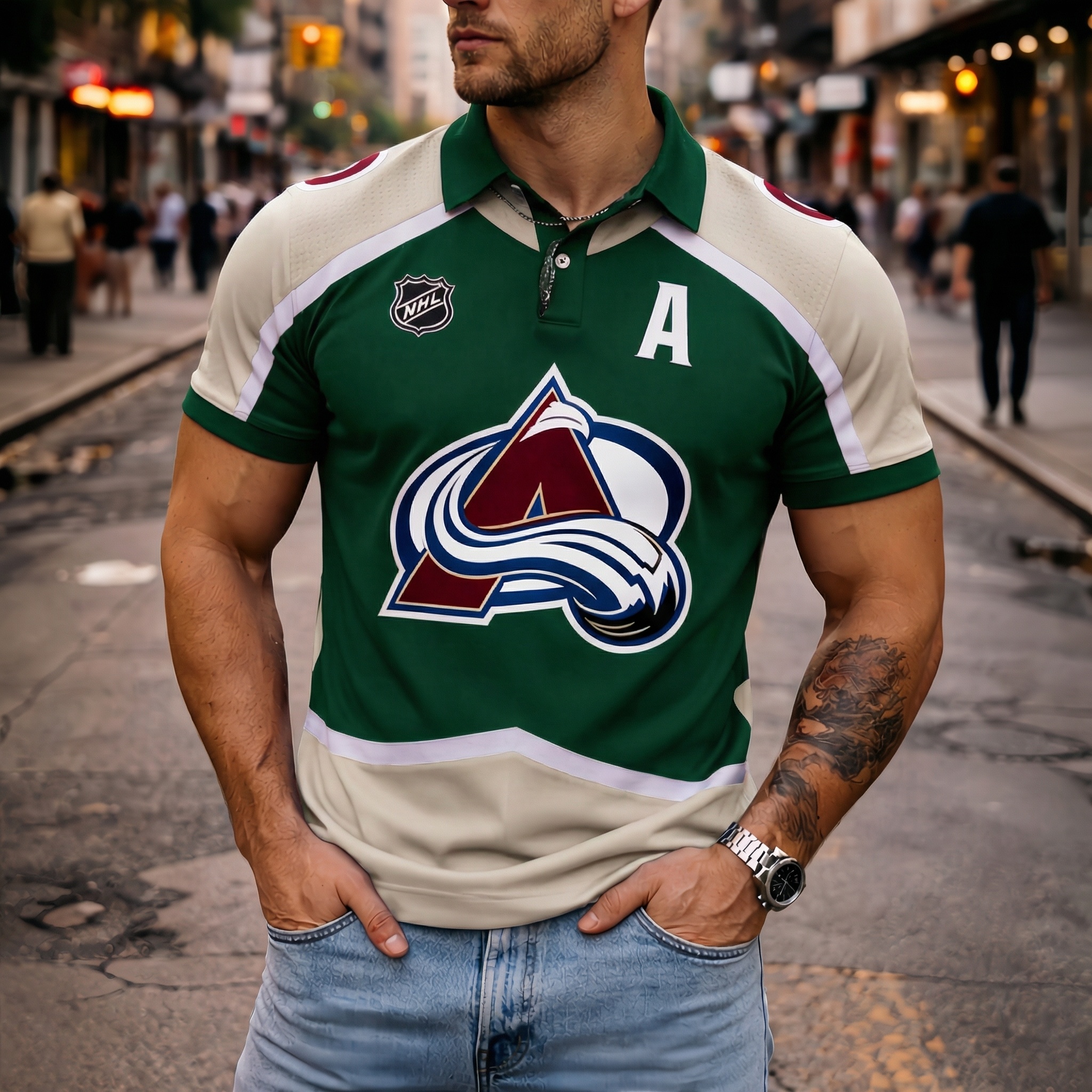Colorado Avalanche Classic polo T-Shirt