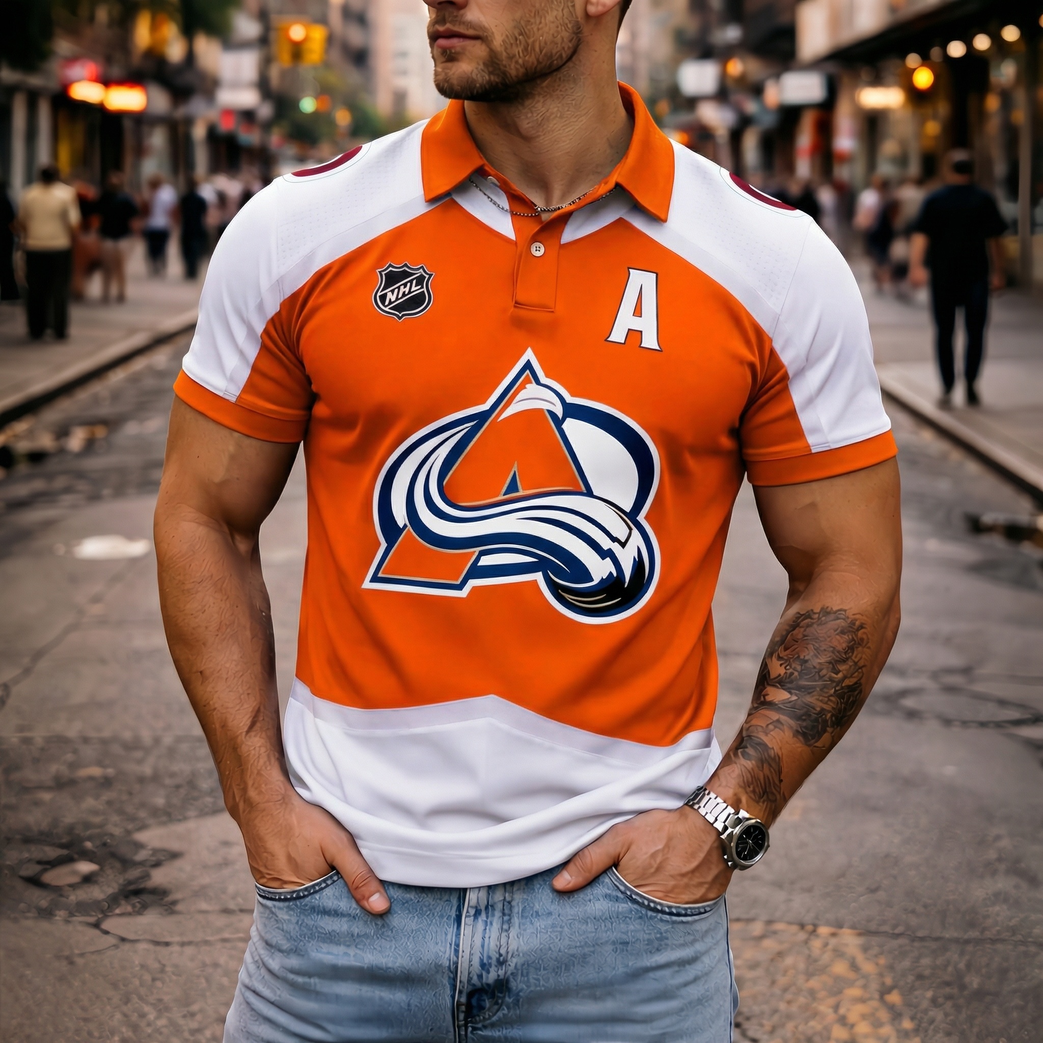 Colorado Avalanche Classic polo T-Shirt