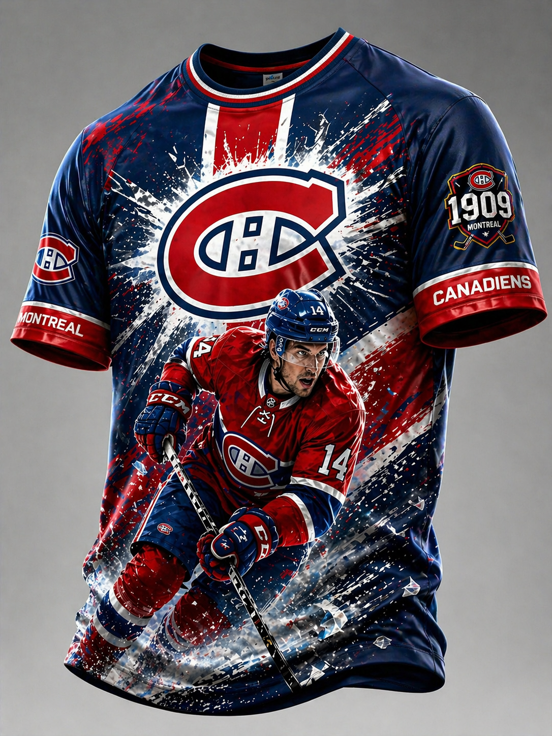 Unisex"Montreal Canadiens"Inspired Trendy T-shirt
