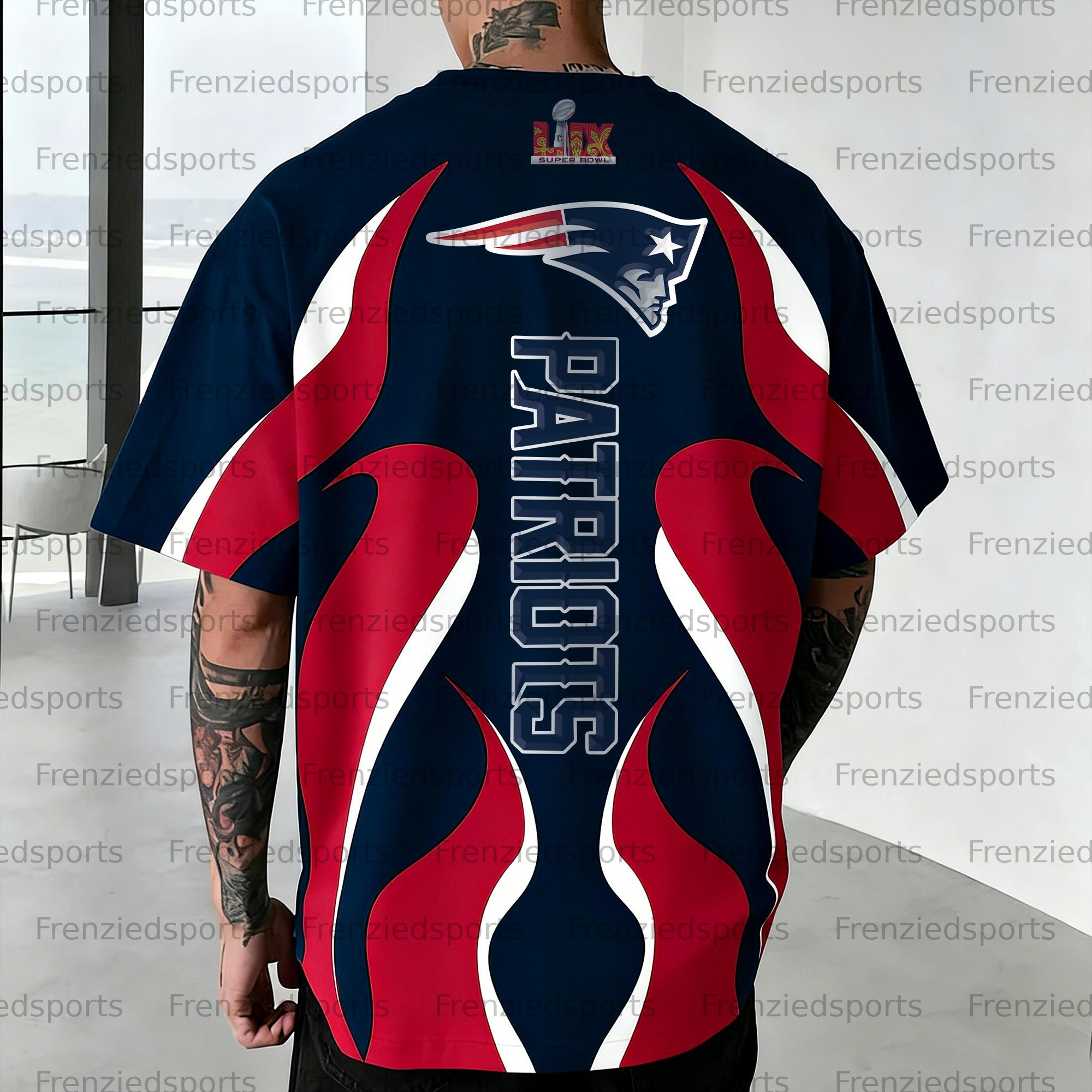 Unisex  "New England Patriots"  Inspired Trendy T-shirt