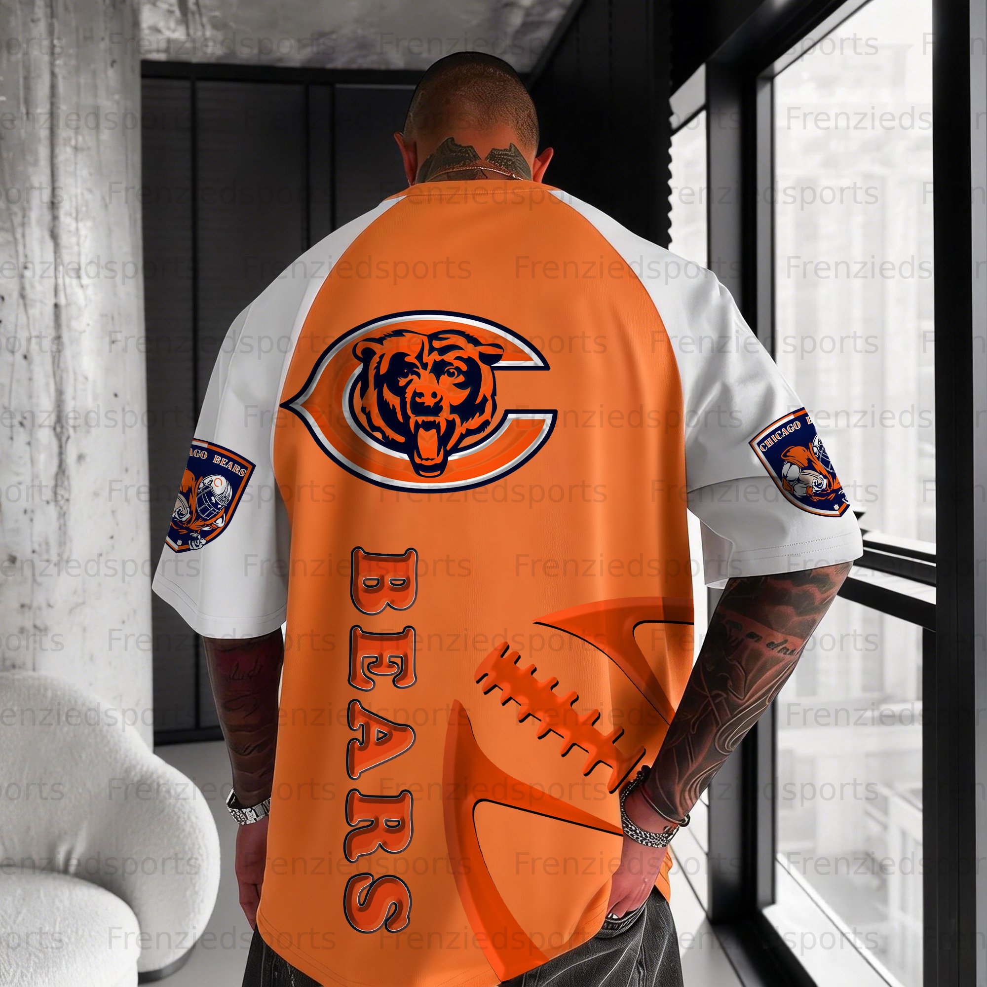 Unisex  "Chicago Bears"  Inspired Trendy T-shirt