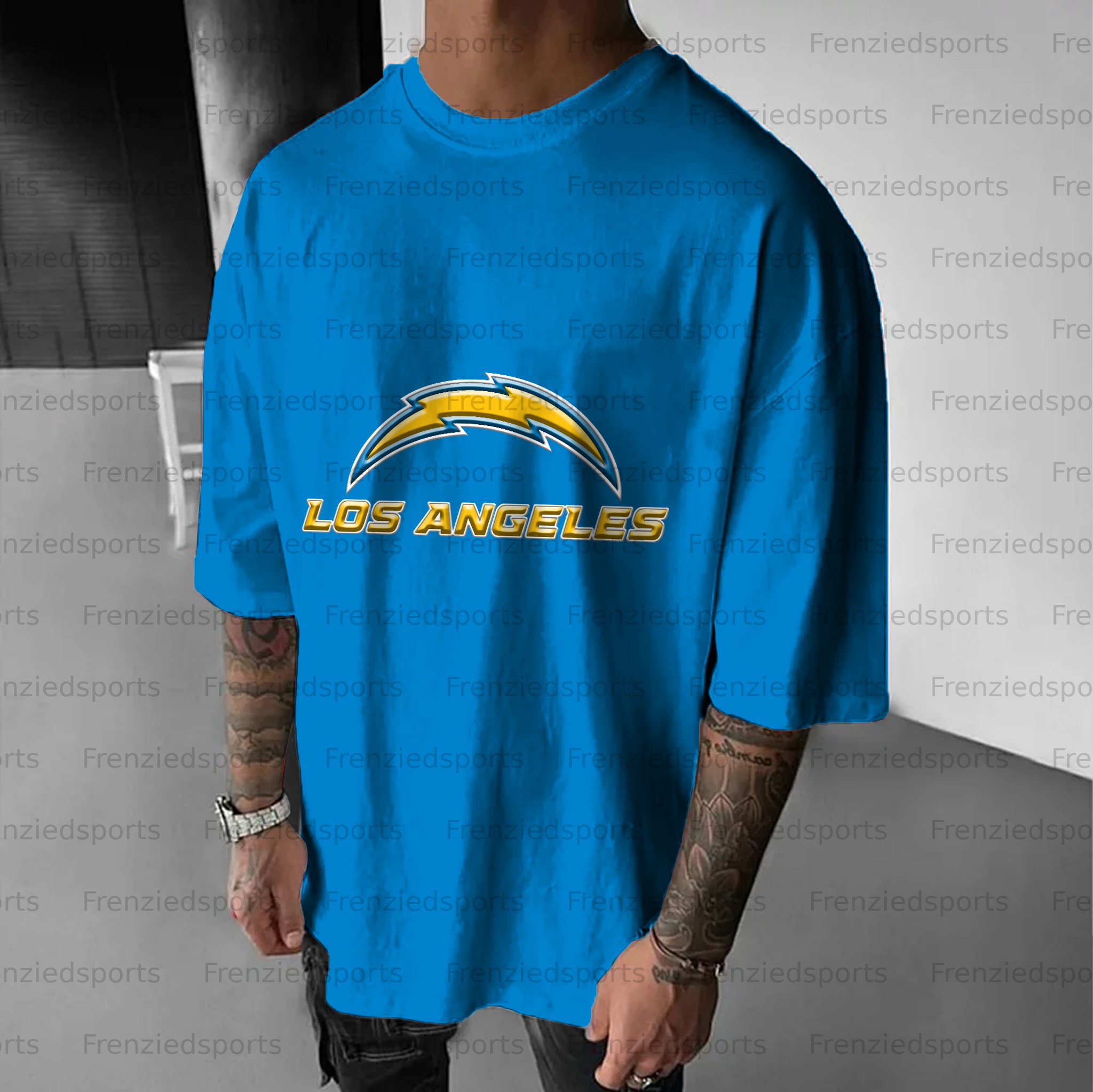 Unisex  "Los Angeles Chargers"  Inspired Trendy T-shirt