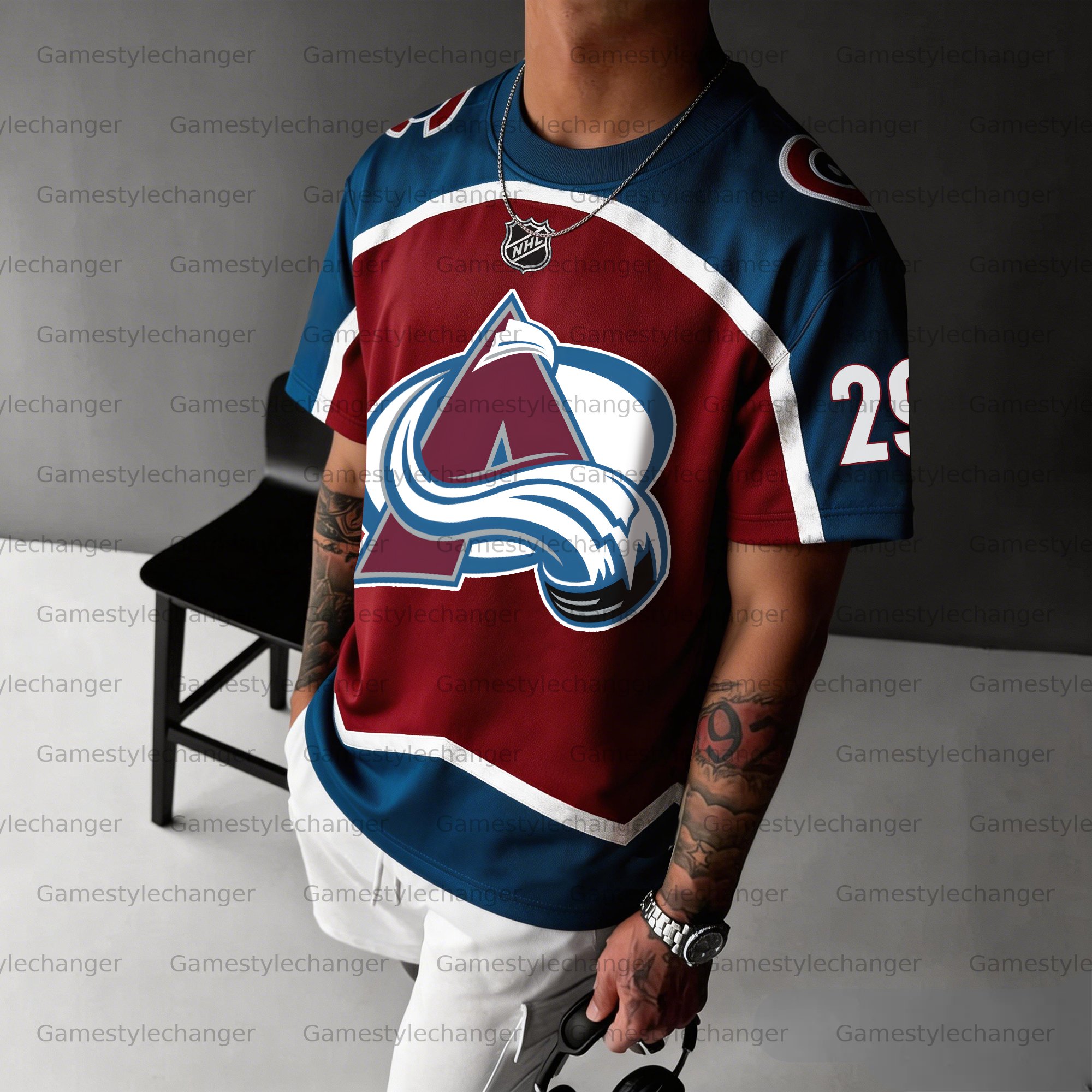 Unisex  "Colorado Avalanche"  Inspired Trendy T-shirt