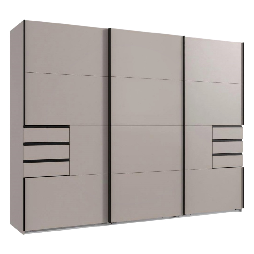 Mobilier de rangement pour chambre en panneaux de particules - 200 x 60 x 180-nestaroa.com