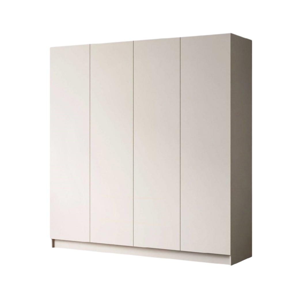 Armoire de rangement pour chambre en panneaux de particules - 200 x 40 x 180-nestaroa.com
