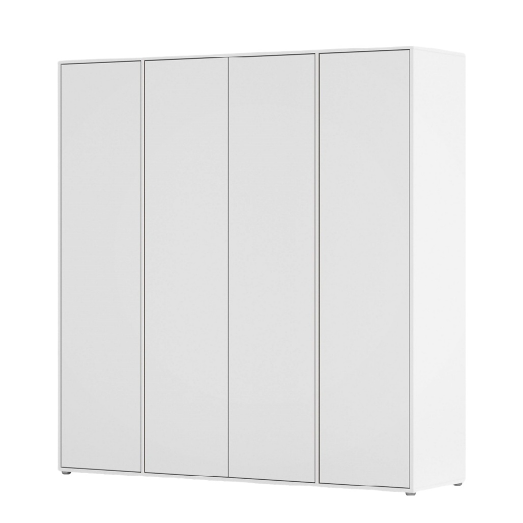 Armoire de rangement pour chambre en panneau de particules - 200 x 50 x 210-nestaroa.com