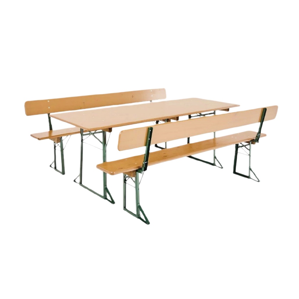 Table de banquet polyvalente en bois - 180 x 70 x 75-homaranest.com