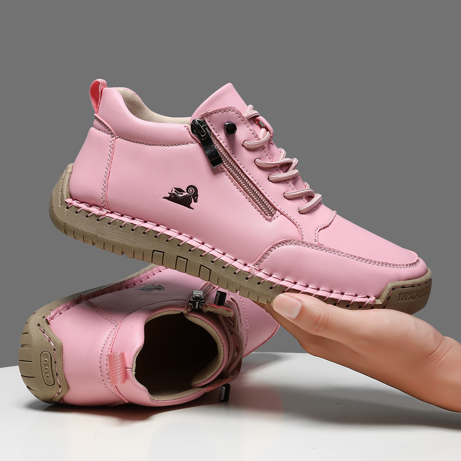 ⏰ Dernier jour - 50 % de réduction 🔥 Chaussures orthopédiques en cuir de veau unisexes 👞 Durables, antidérapantes | Imperméables | Maintien de la voûte plantaire | Soulagement de la douleur