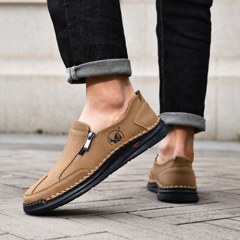 ⏰ Last Chance 45%!- Men's Genuine Leather Outdoor Casual Shoes