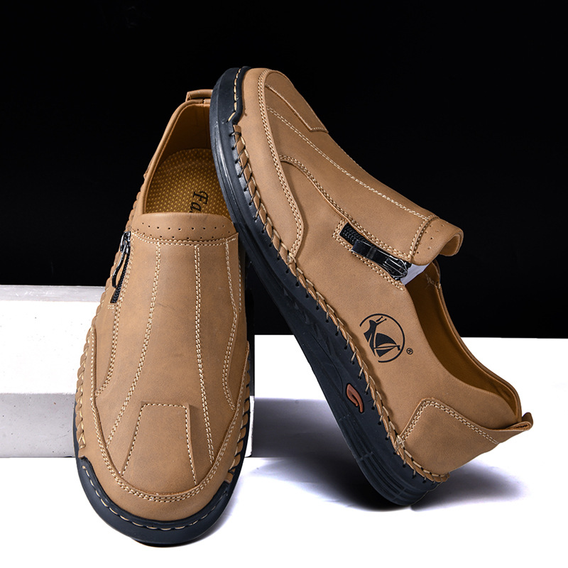 ⏰ Last Chance 45%!- Men's Genuine Leather Outdoor Casual Shoes
