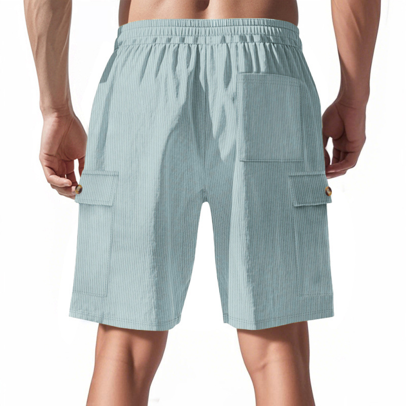 Männer können nicht genug von diesen ultra-atmungsaktiven Cord-Cargo-Shorts bekommen