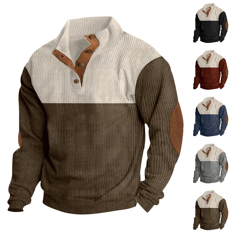 Herren warme, bequeme Western Cowboy Vintage Sweatshirts