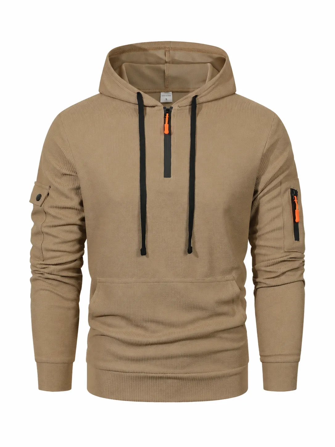 New Arrival🔥 Men's Multi-Pocket Zip-Up Hoodie – Casual Outdoor Sweatshirt