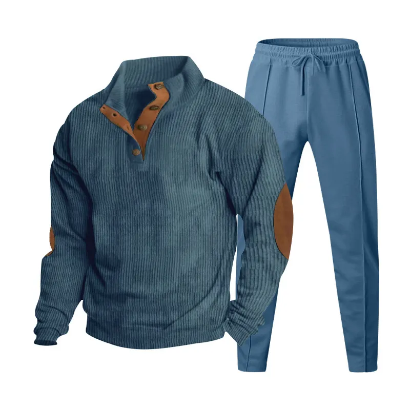 Herren Outdoor Casual Stehkragen Langarm-Sweatshirt
