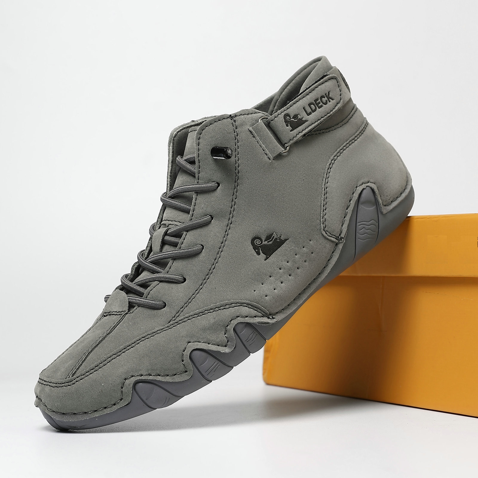 Handgemacht Ultra-bequeme und rutschfeste Barfußschuhe aus Echtleder (Unisex)