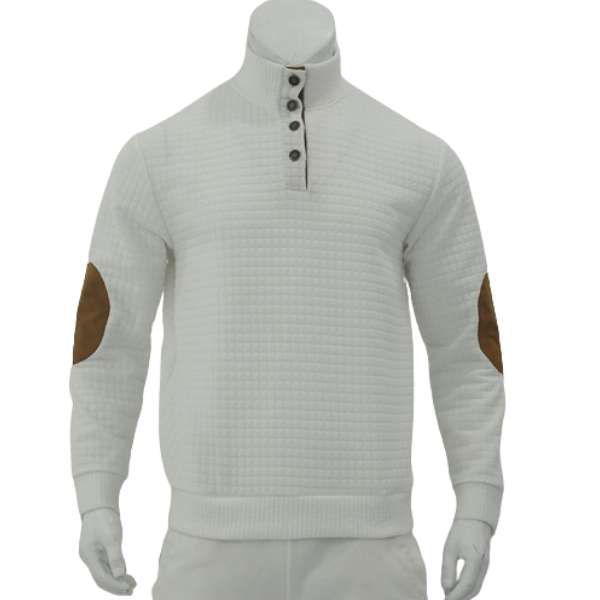 🔥Top Pick🔥Men's Outdoor Casual Stand Cashmere Collar Long Sleeve Hoodie