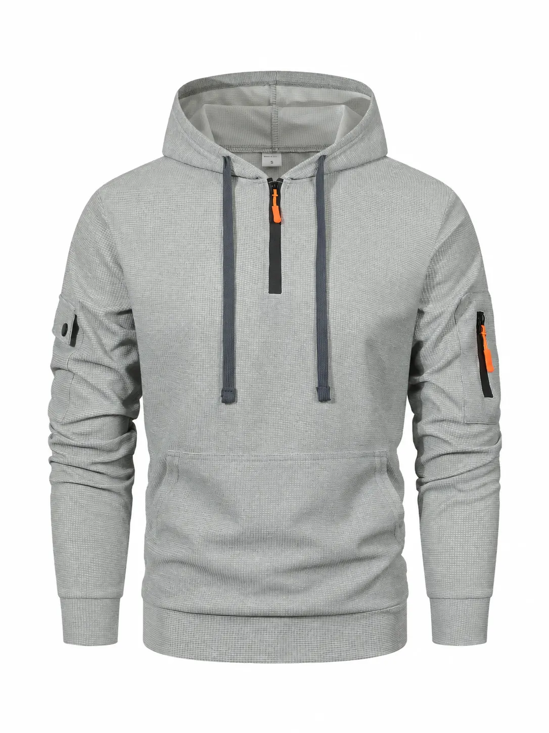 New Arrival🔥 Men's Multi-Pocket Zip-Up Hoodie – Casual Outdoor Sweatshirt