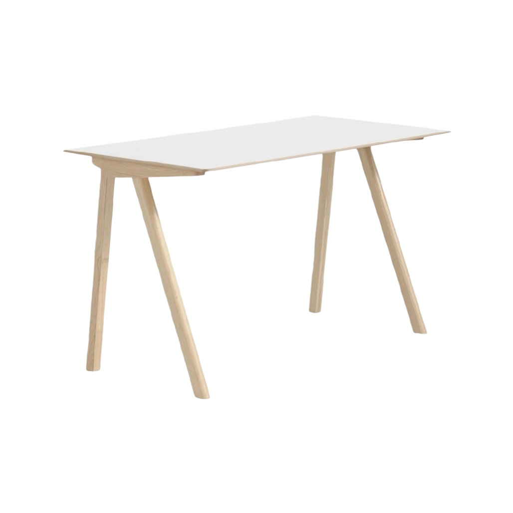 Table de bureau pour espace de travail en bois et mélaminé - 150 x 75 x 75-zenlorahome