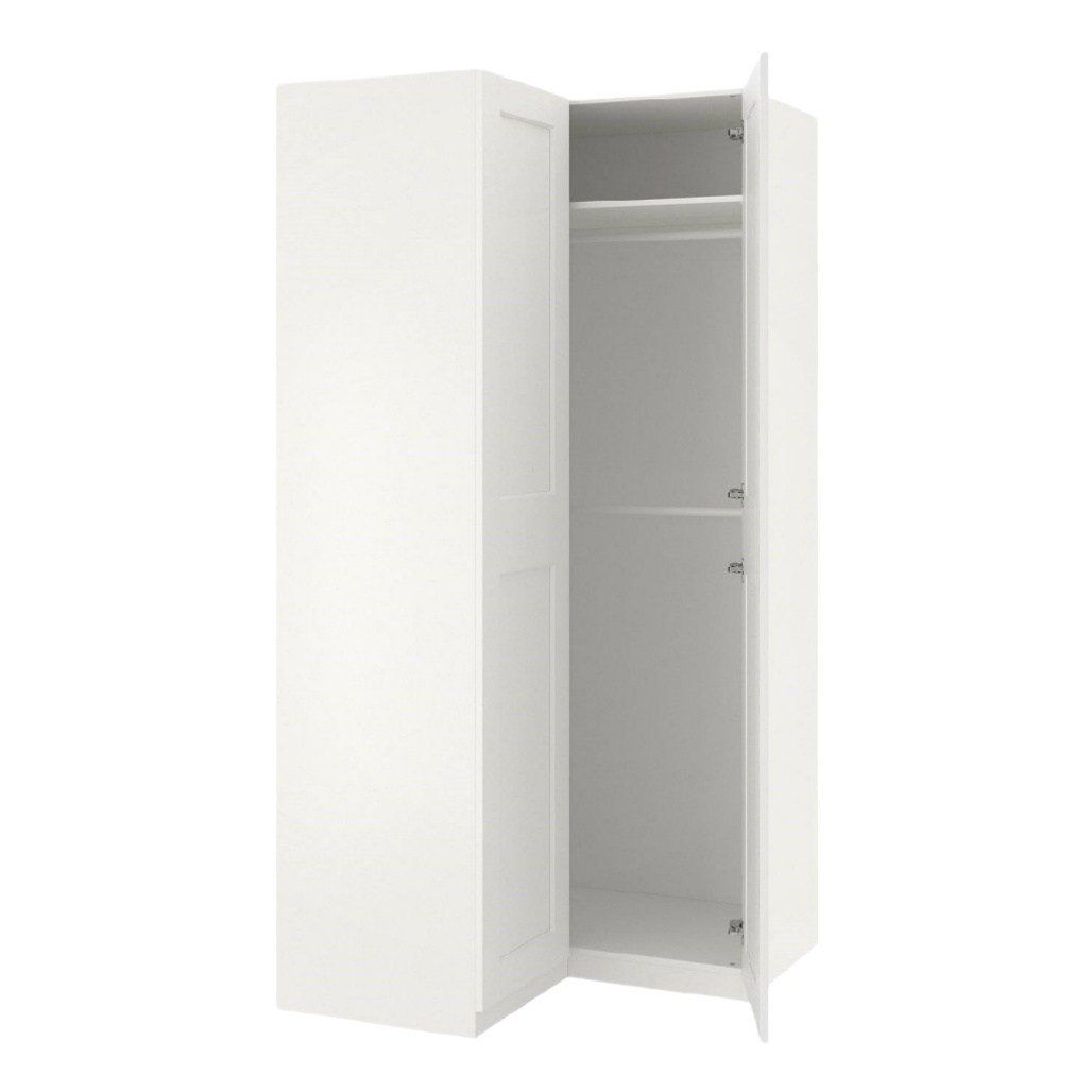 Armoire de rangement pour chambre en agencement en mélamine - 60 x 40 x 200-zenlorahome